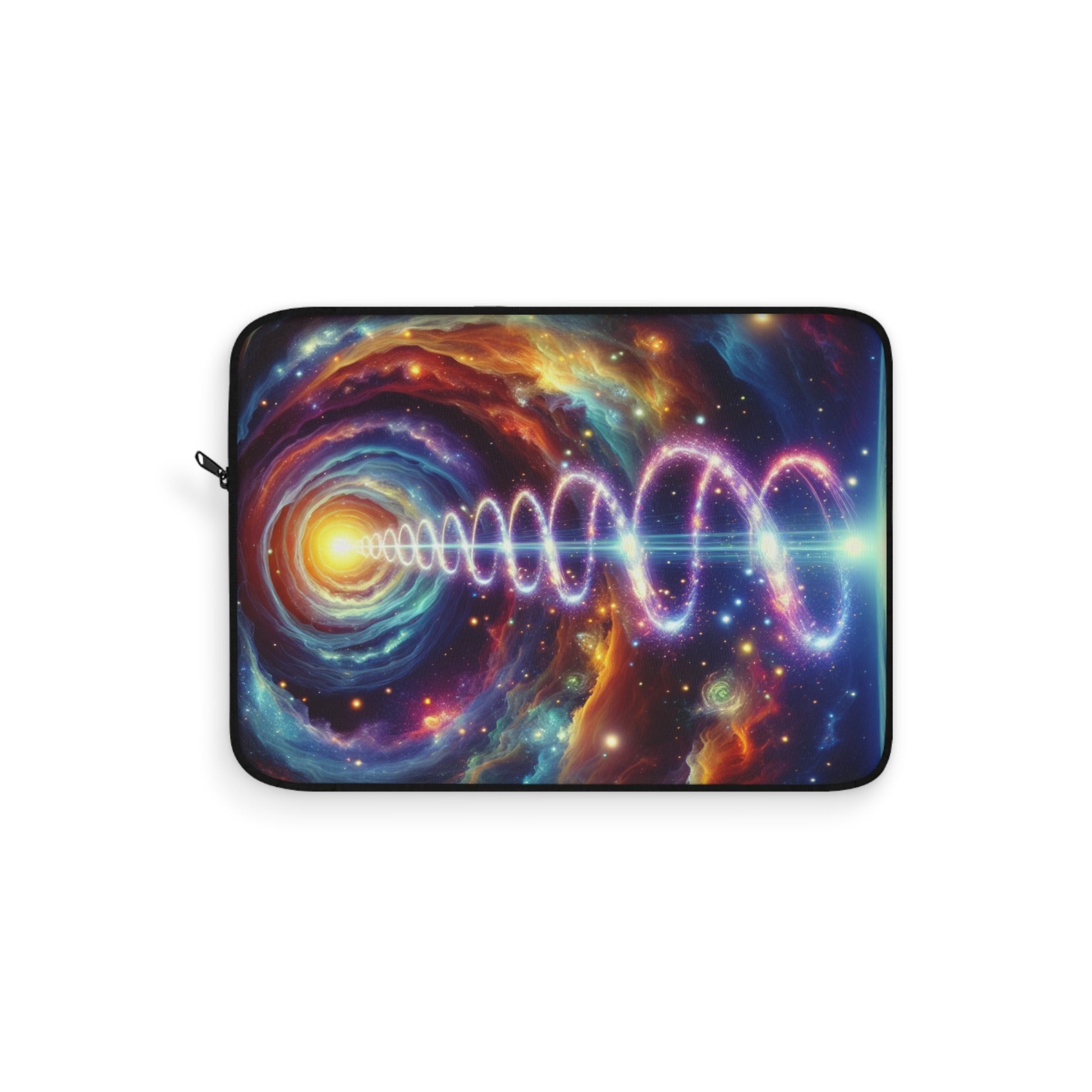 Cosmic Vortex Laptop Sleeve - Space-Themed Case for Astronomers, Tech Lovers, Unique Gift for Students, Work & Travel