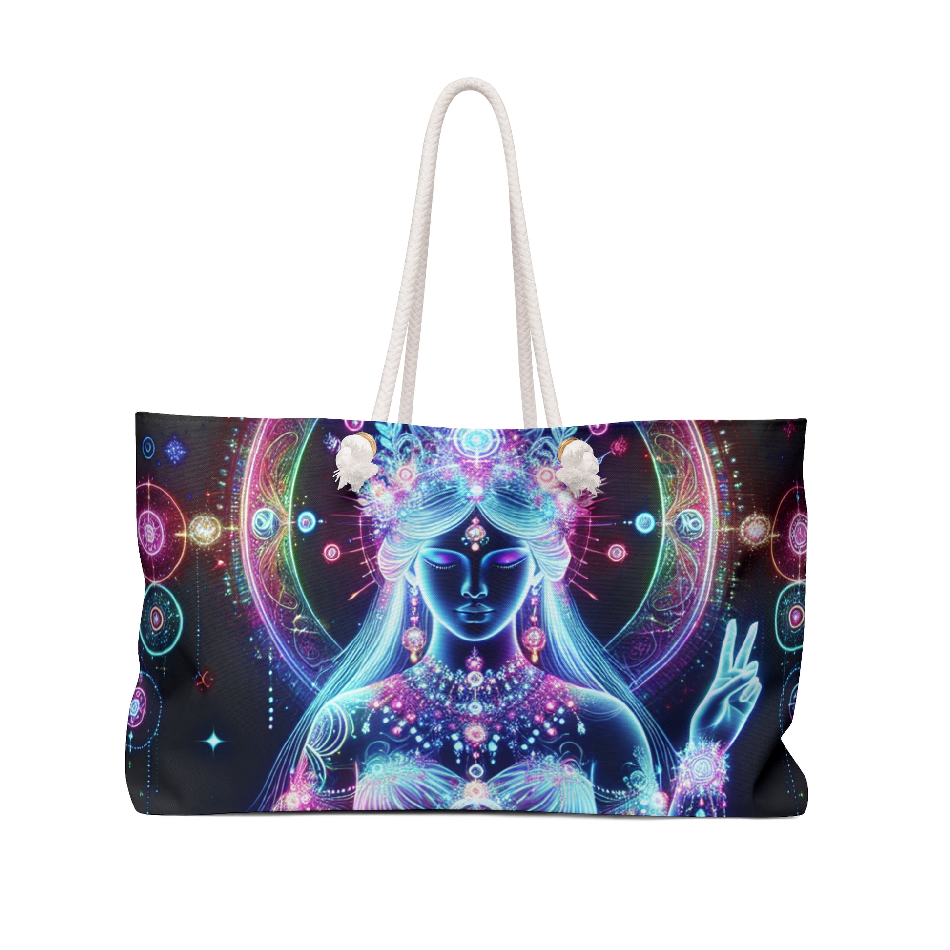 Bohemian Goddess Weekend Bag | Travel, Tote, Yoga, Gift, Spiritual Decor