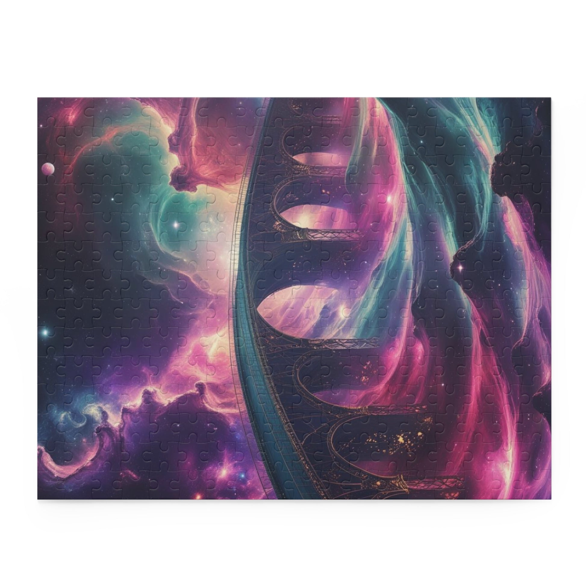 Celestial Puzzle Collection - 120, 252, 500-Piece Mystical Designs, Starry Night Fun, Gift for Puzzle Lovers, Family Game Night, Home Decor