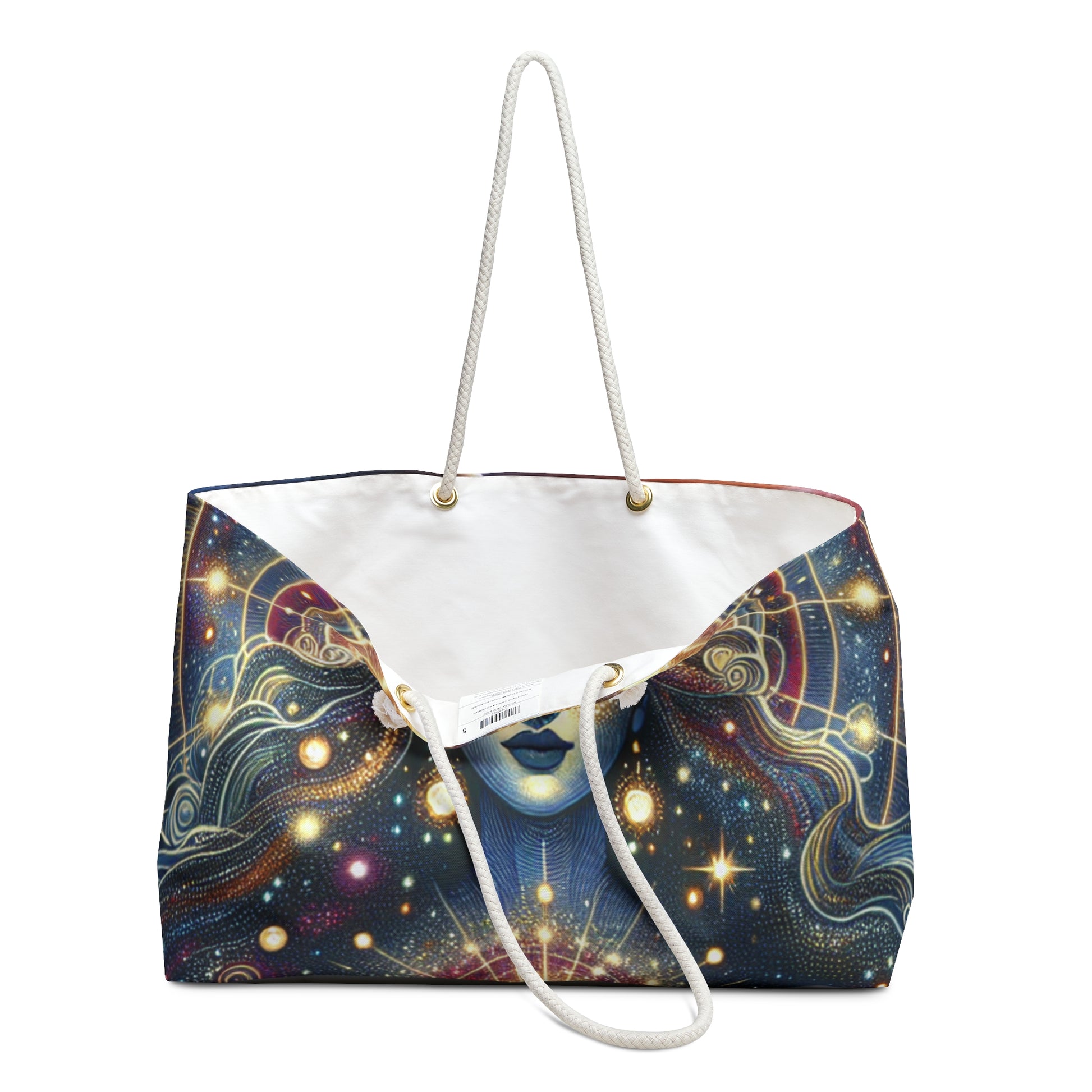 Galactic Weekender Bag, Cosmic Planet Carryall Carry-On, Universal Travel Bag, Weekend Getaway Tote, Perfect Gift for Spiritual Lovers