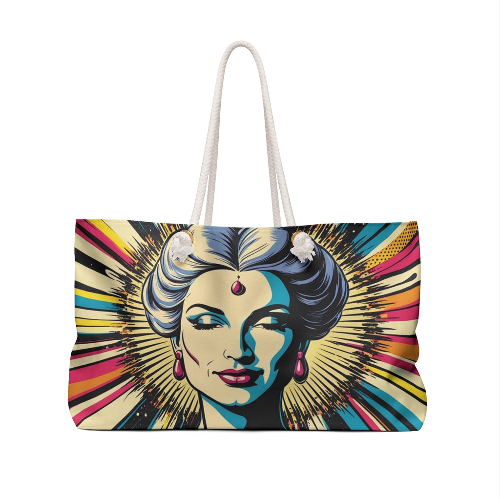 Bohemian Soul Weekender Bag, Travel Tote, Summer Getaway Bag, Beach Bag, Festival Shoulder Tote, Carryall Carry-On Travel Bag