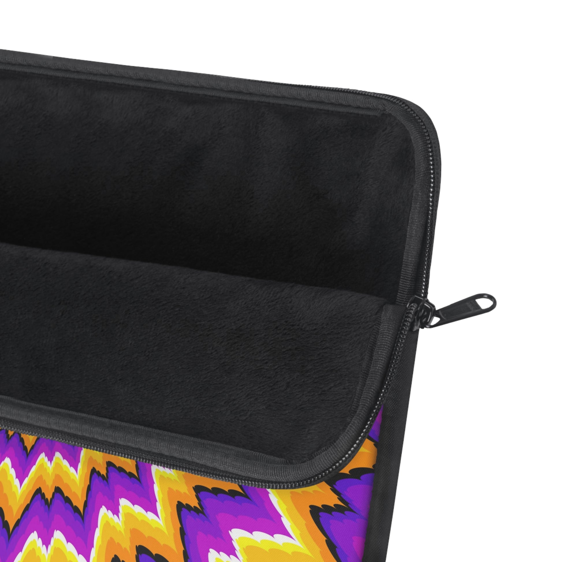 Vibrant Spiral Laptop Sleeve | Colorful Tech Case, Gift for Students, Trendy Laptop Bag, Unique Protectors, Festival Vibes