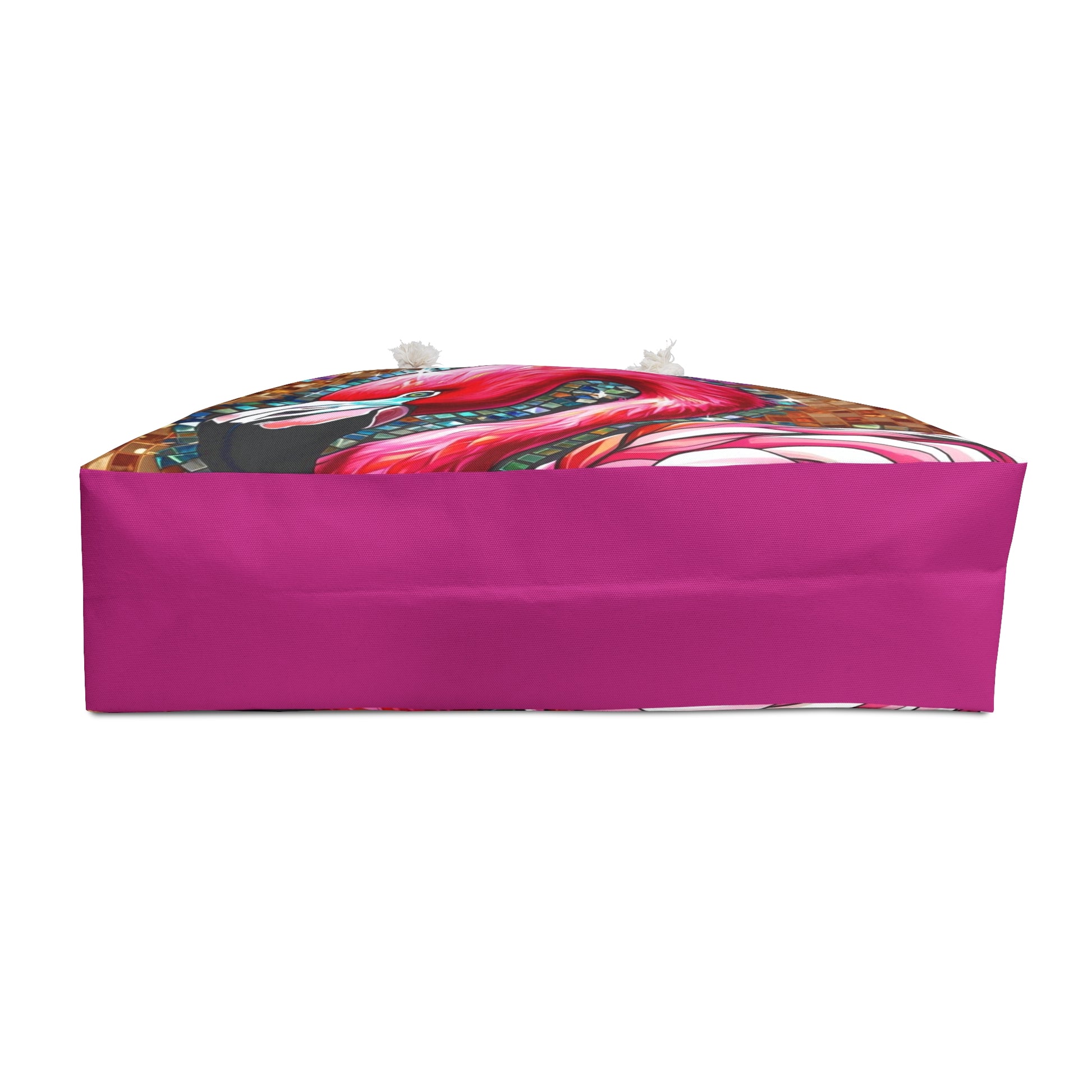 Colorful Flamingo Weekender Bag | Travel Tote, Beach Bag, Overnight Bag, Vacation Essentials, Carry All Carry-On Stylish Accessory