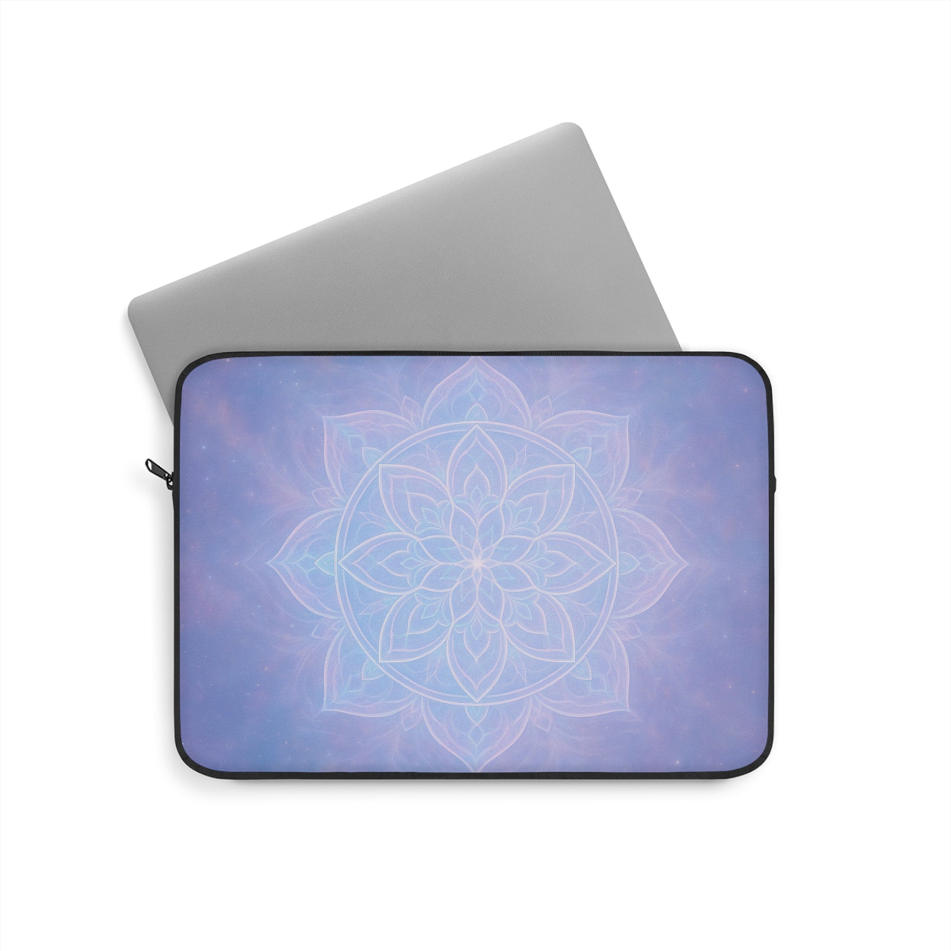 Mandala Laptop Sleeve, Floral Tech Case, Boho Laptop Bag, Stylish Sleeve for Students, Gift for Her