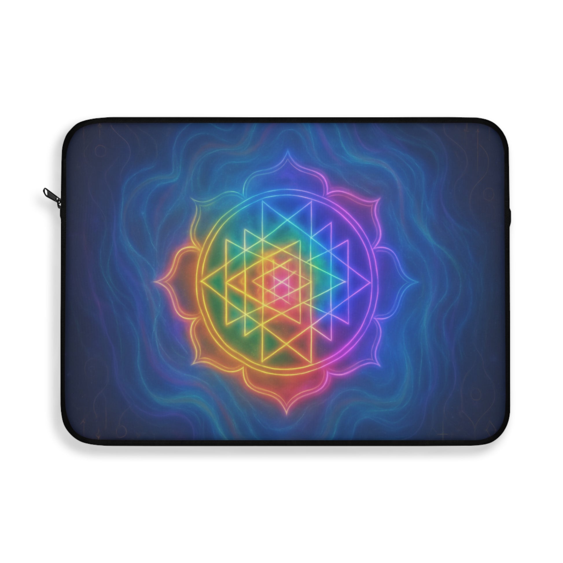 Mystic Tech Vibe for Starseeds and Atlanteans, Laptop Sleeve, Colorful Tech Case for Creative Minds, Perfect for Students, Artists, and Professionals, Great Gift Idea