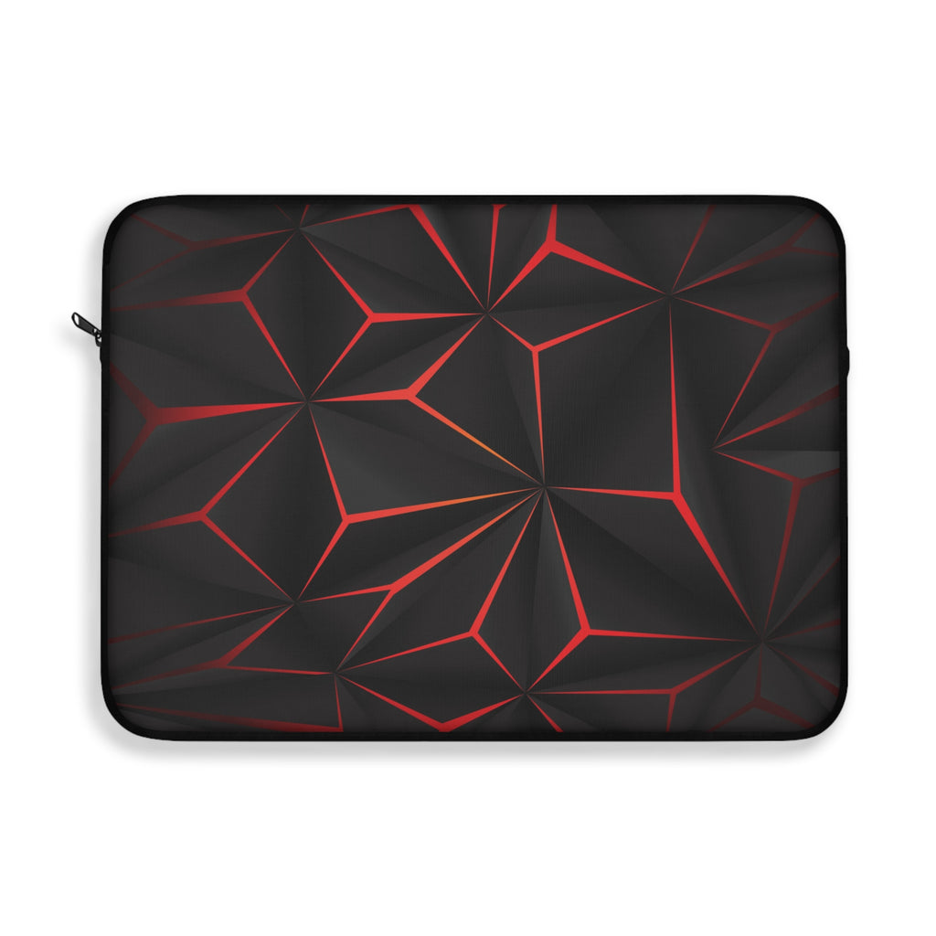 Sleek Geometric Laptop Sleeve, Modern Tech Case, Stylish Computer Bag, Gift for Students, Trendy Laptop Holder