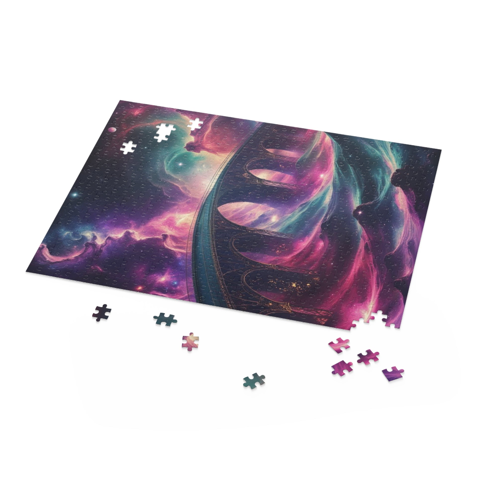 Celestial Puzzle Collection - 120, 252, 500-Piece Mystical Designs, Starry Night Fun, Gift for Puzzle Lovers, Family Game Night, Home Decor