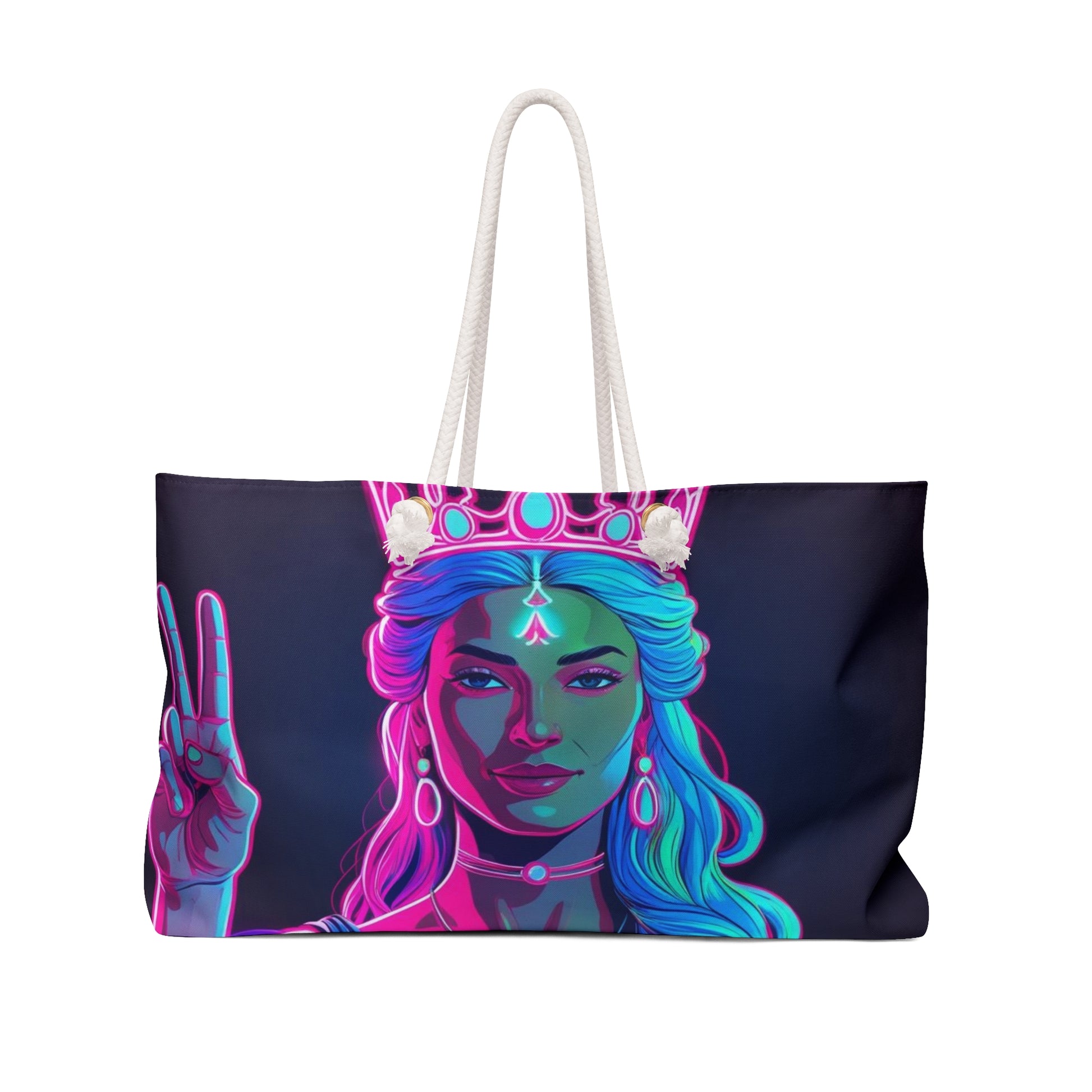 Vibrant Goddess Weekend Bag – Stylish Travel Tote for Adventurers, Festival Essential, Gift for Her, Fashionable Carryall, Colorful [...]