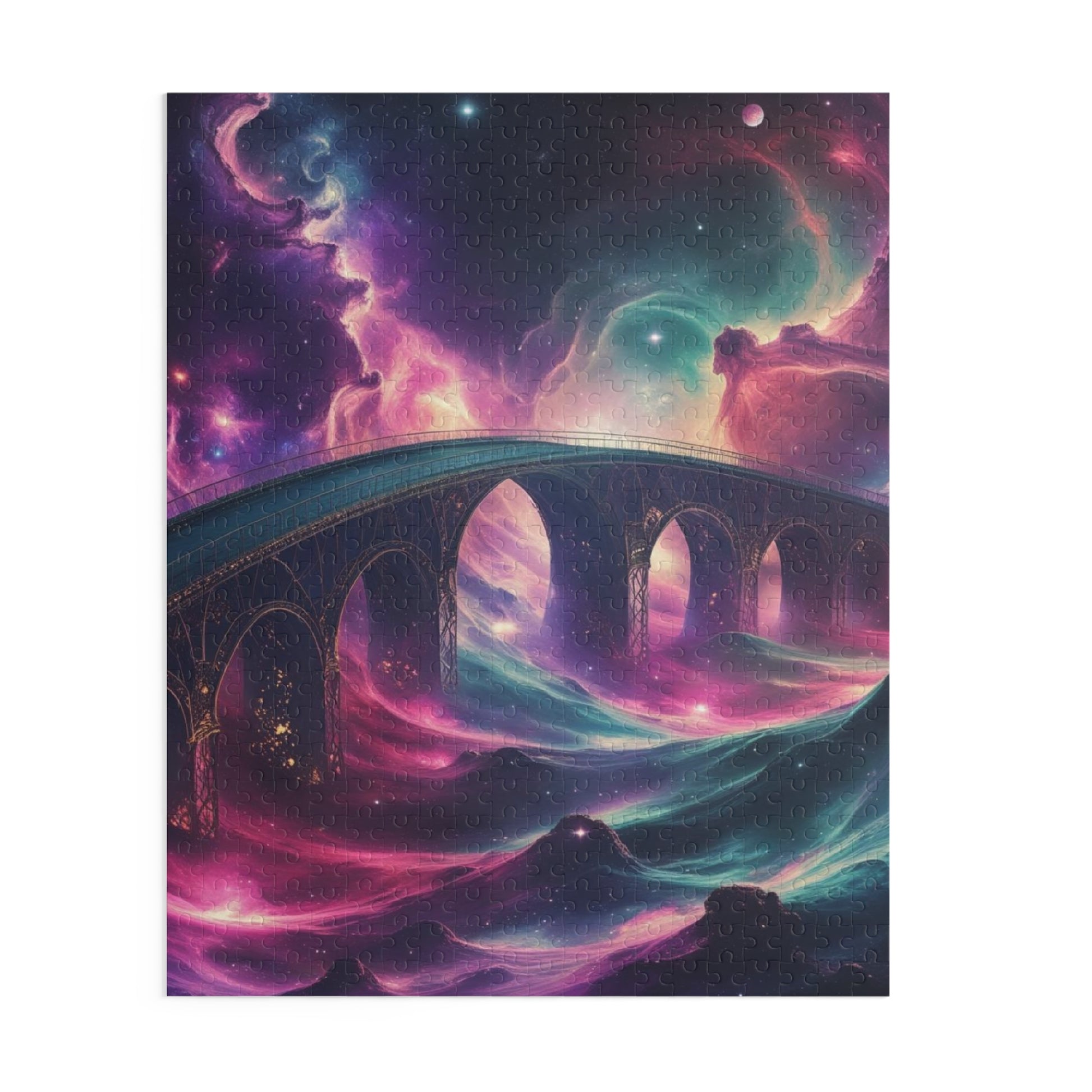 Celestial Puzzle Collection - 120, 252, 500-Piece Mystical Designs, Starry Night Fun, Gift for Puzzle Lovers, Family Game Night, Home Decor