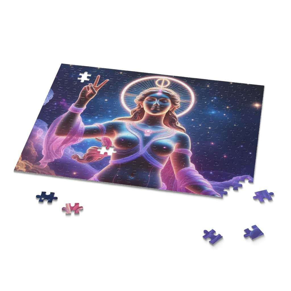 Mystical Goddess Puzzle | 120, 252 & 500-Piece Jigsaw Art | Spiritual Home Decor, Gift for Puzzle Lovers, Meditation, Cosmic Theme, [...]