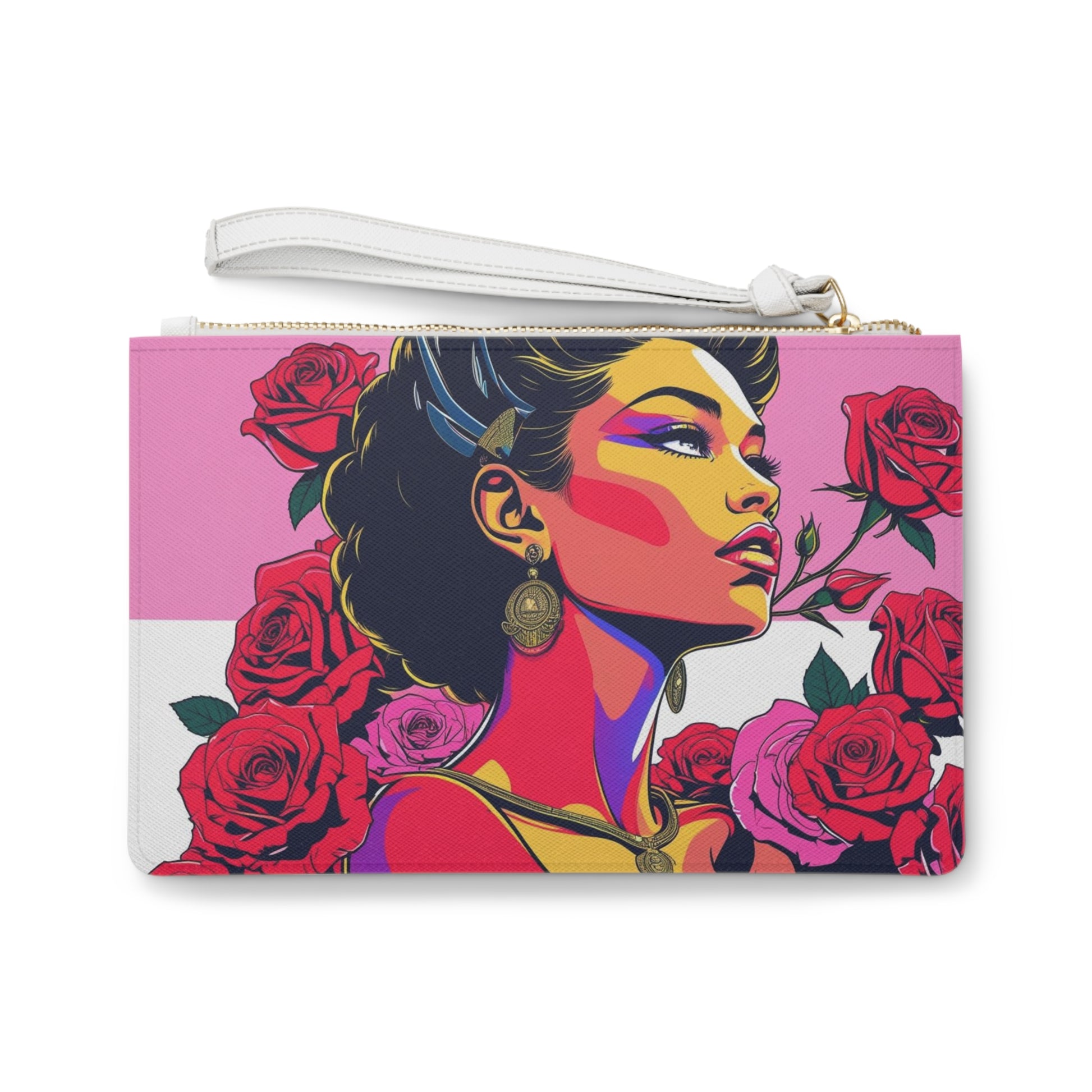 Colorful Floral Clutch Bag, Stylish Evening Purse, Chic Handbag for Parties, Gift for Her, Boho Accessory