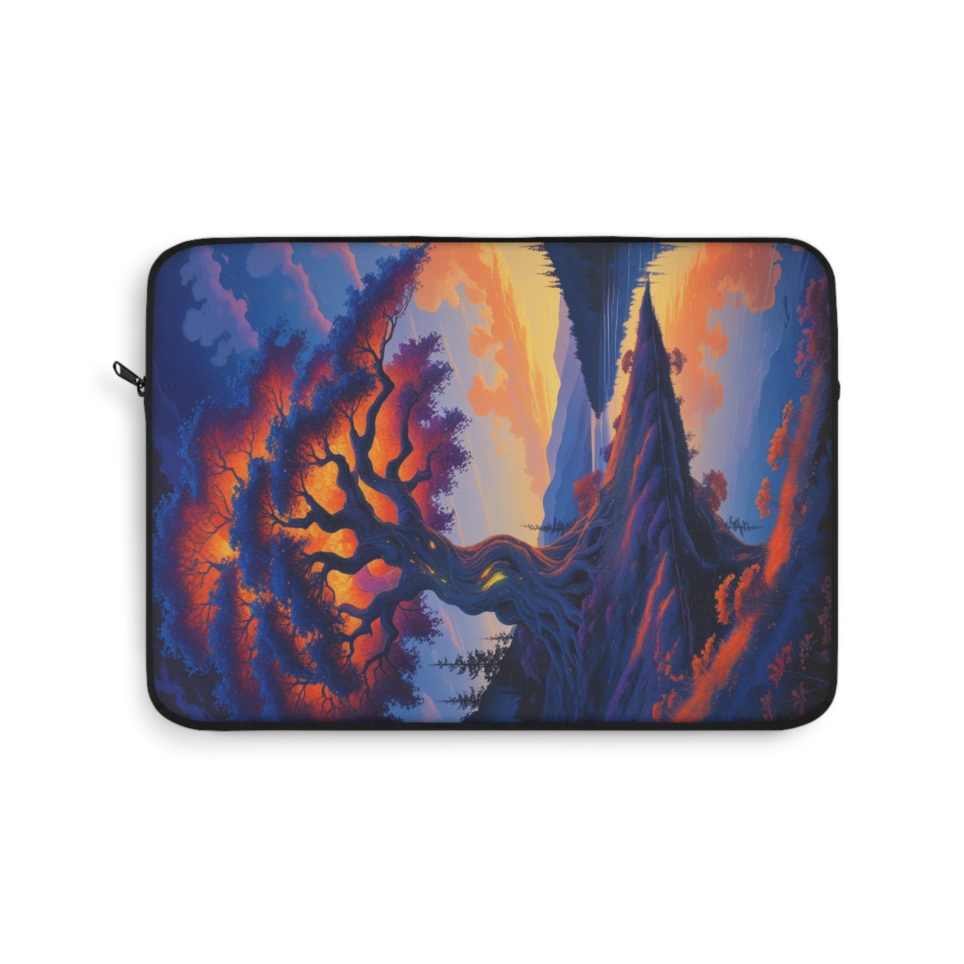 Fantasy Landscape Laptop Sleeve, Bohemian Tech Accessory, Gift for Students, Laptop Case, Artistic Sleeve, Computer Cover