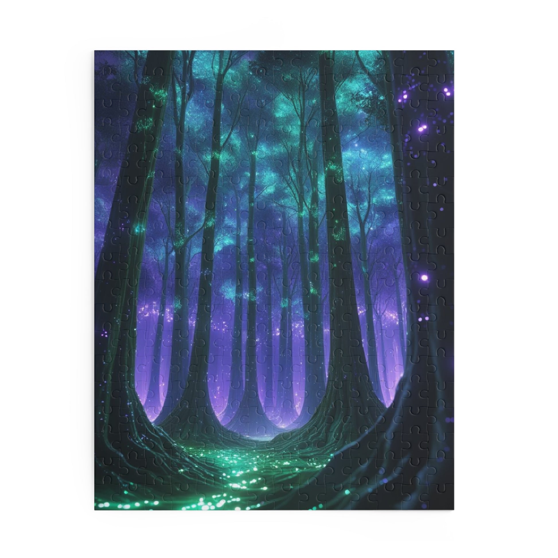 Mystical Forest Puzzle (120, 252, 500-Piece) - Enchanting Jigsaw for Relaxation, Home Decor, Gift for Nature Lovers, Family Fun, Brain Games