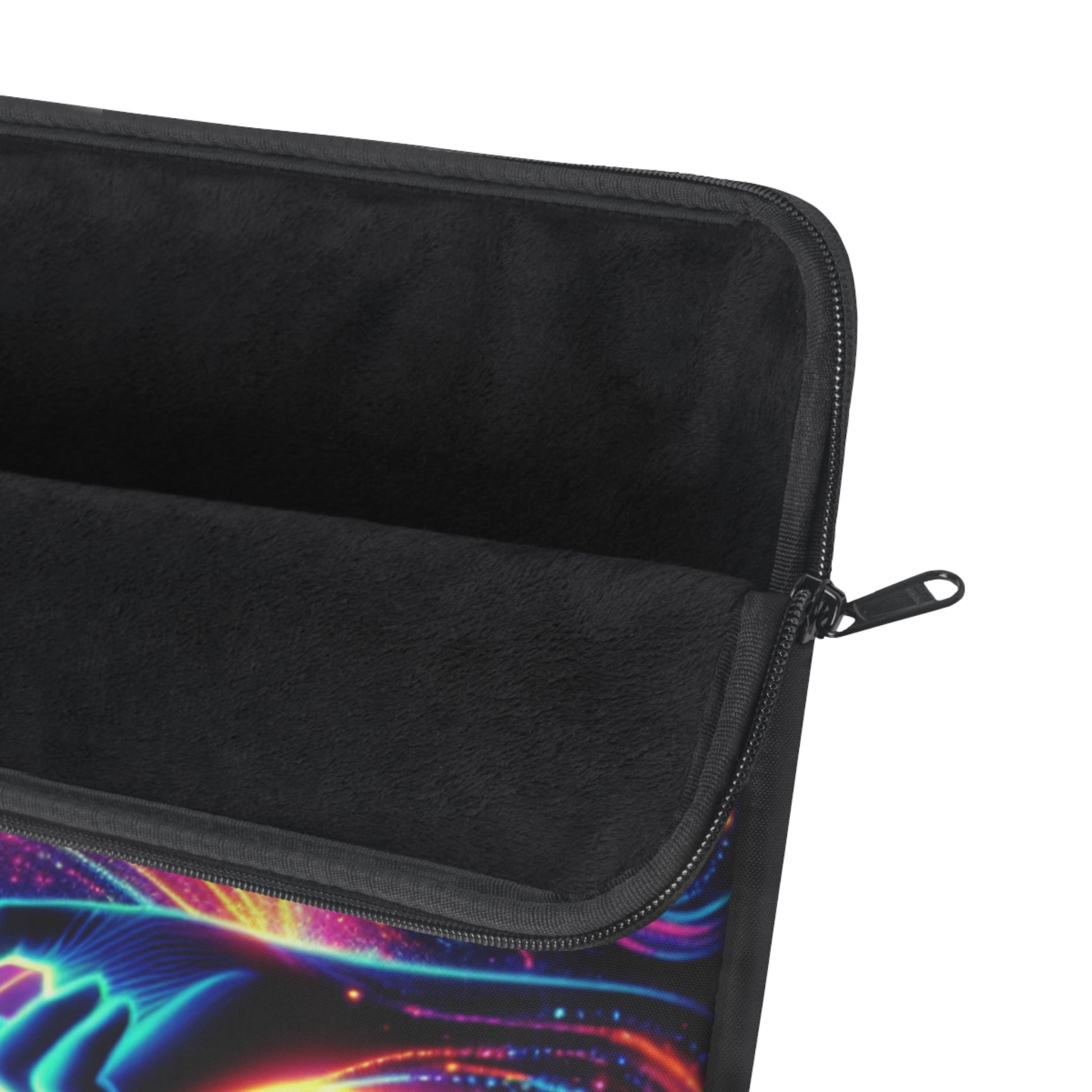 Cosmic Vibes Laptop Sleeve, Colorful Laptop Case, Psychedelic Sleeve, Boho Computer Bag, Gift for Tech Lovers, Festival Essentials