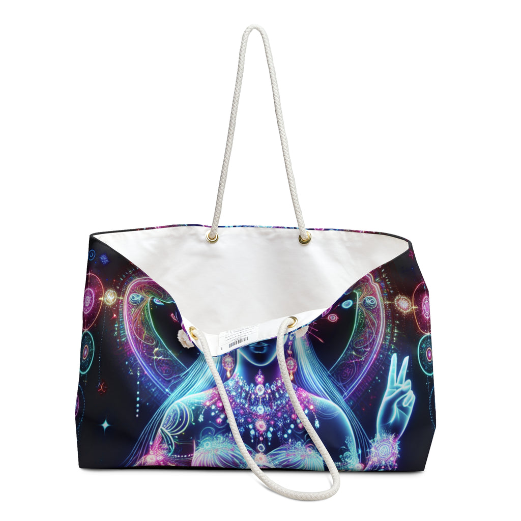 Bohemian Goddess Weekend Bag | Travel, Tote, Yoga, Gift, Spiritual Decor