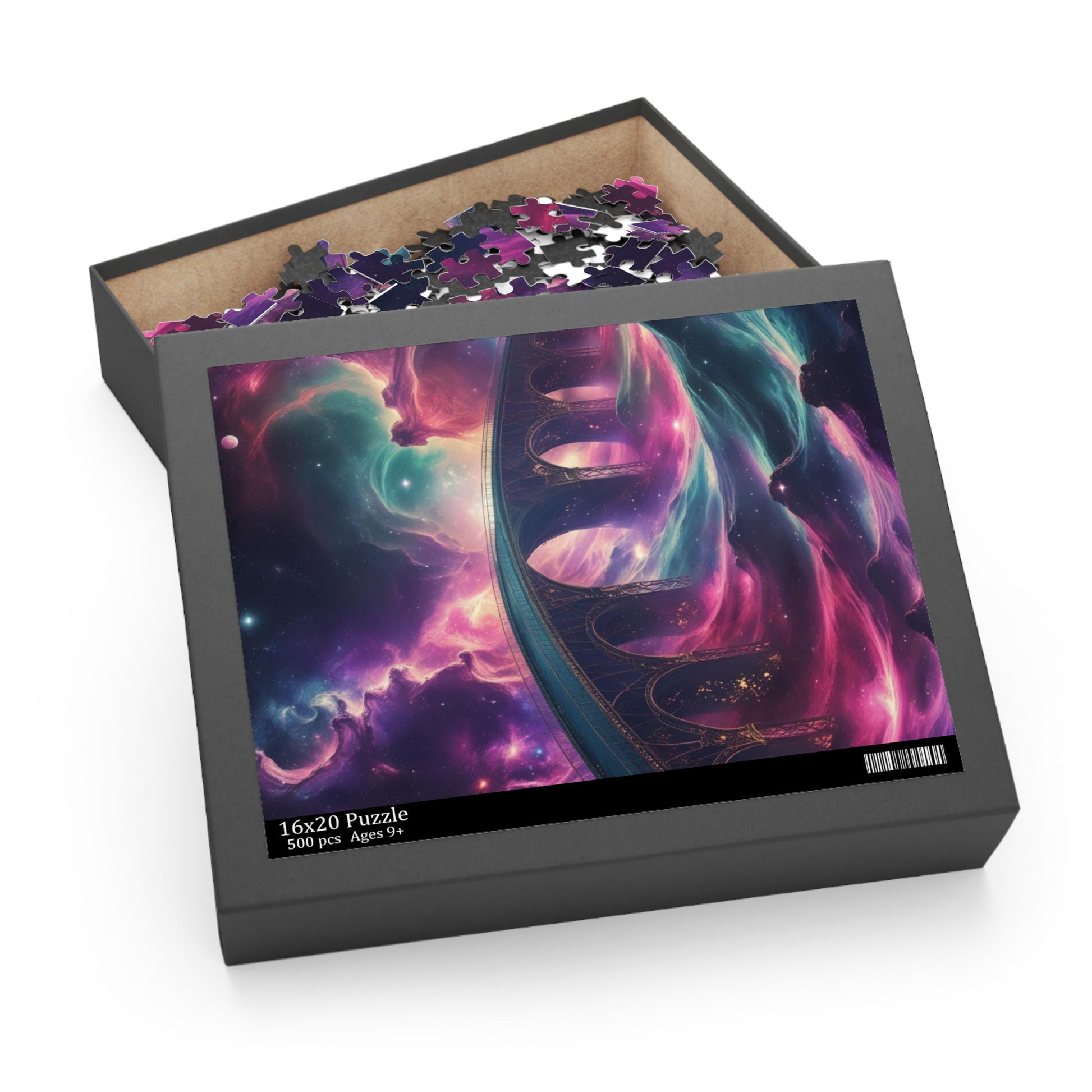 Celestial Puzzle Collection - 120, 252, 500-Piece Mystical Designs, Starry Night Fun, Gift for Puzzle Lovers, Family Game Night, Home Decor