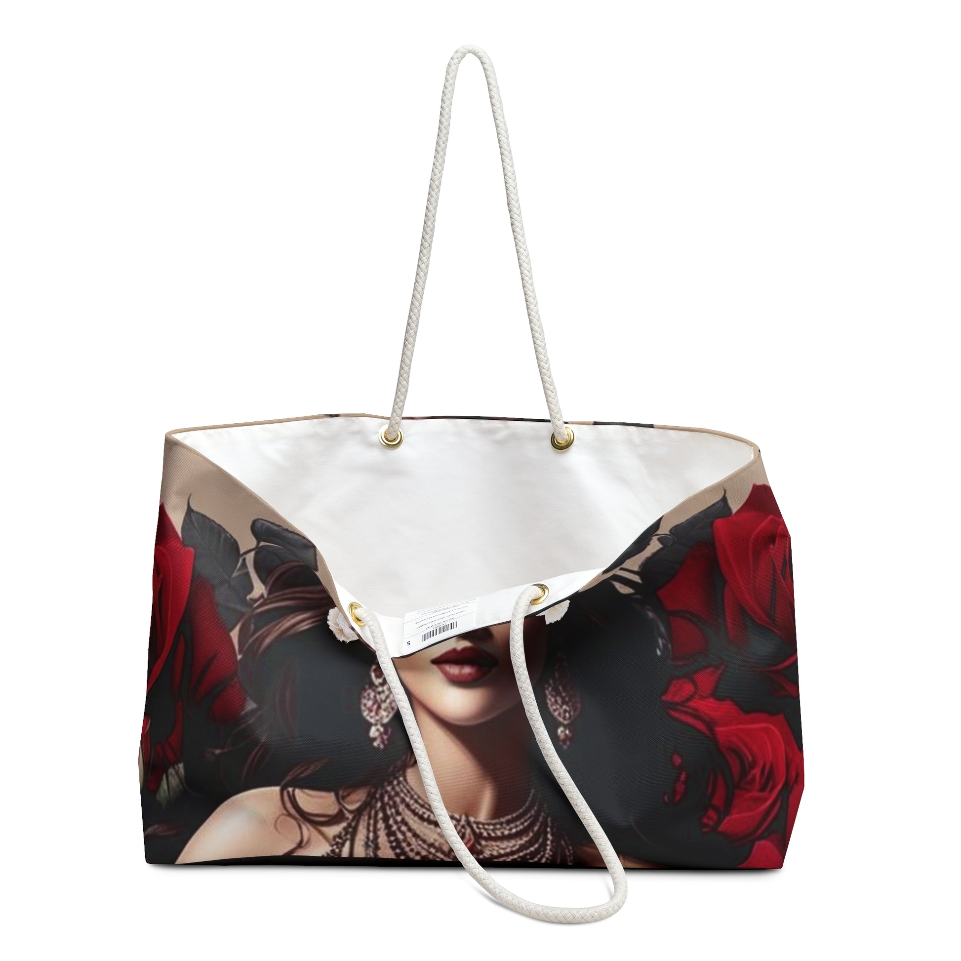 Bohemian Floral Weekender Bag, Travel Tote, Overnight Bag, Stylish Carry-On, Gift for Her, Weekend Getaway Essentials