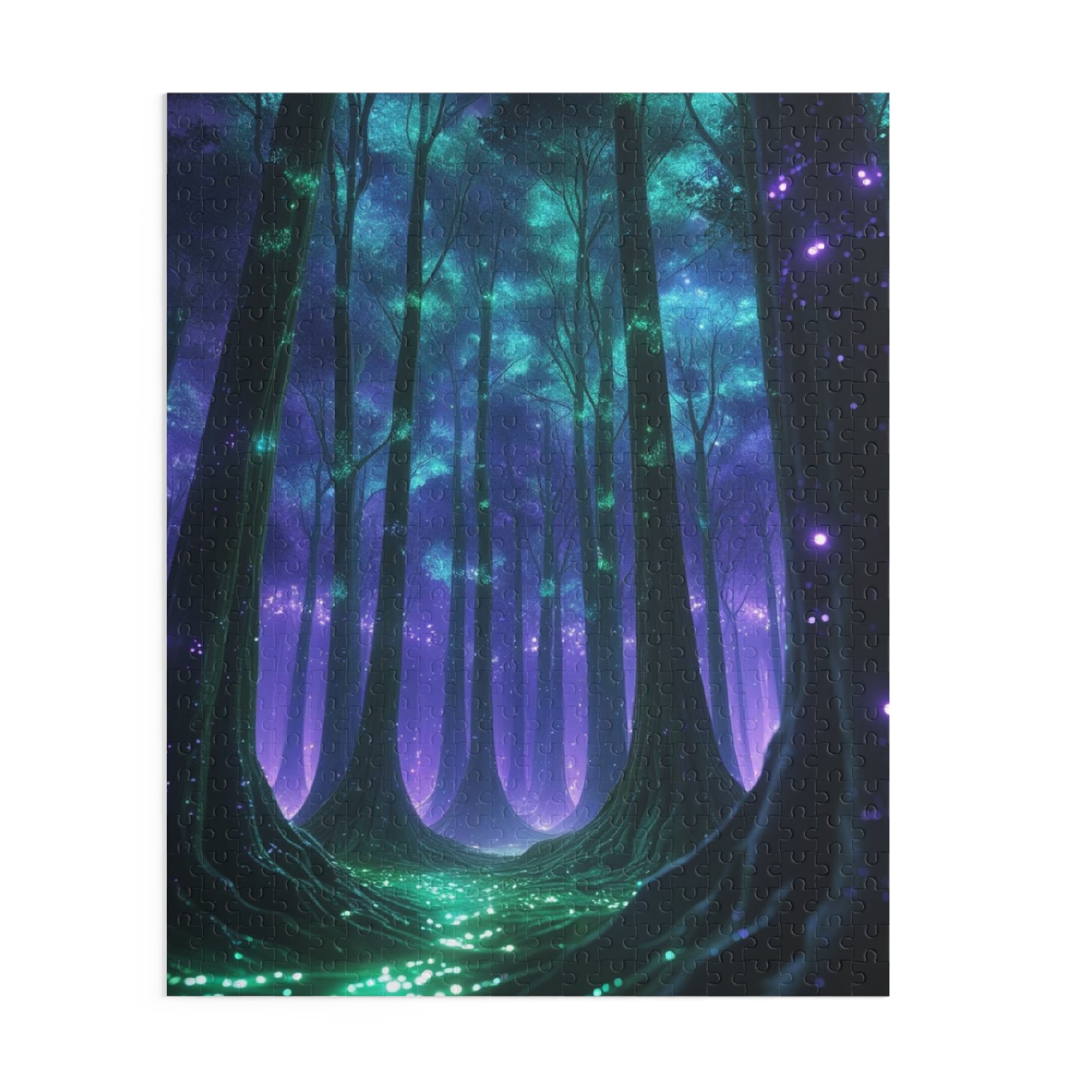 Mystical Forest Puzzle (120, 252, 500-Piece) - Enchanting Jigsaw for Relaxation, Home Decor, Gift for Nature Lovers, Family Fun, Brain Games