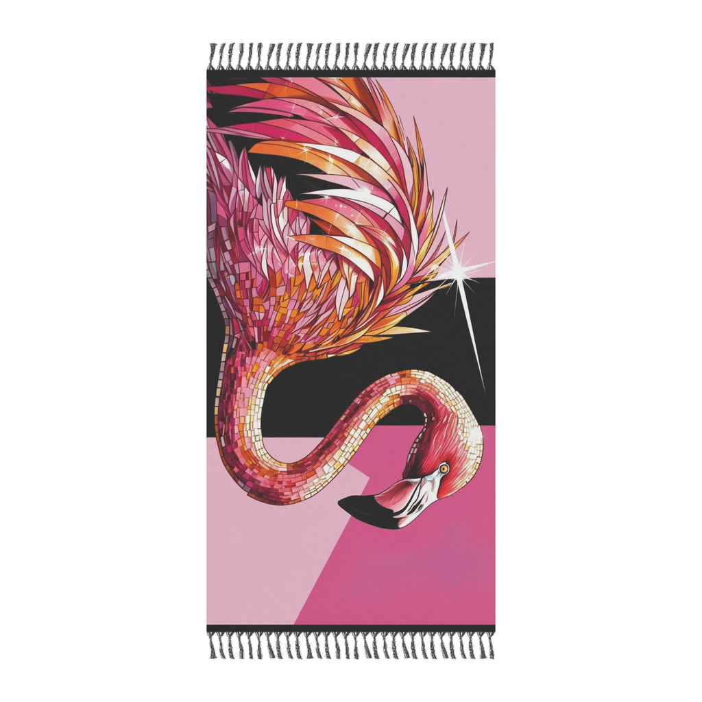 Beach Towel, Stylish Flamingo Boho Beach Towel, Tapestry, Summer Towel, Beach Blanket, Picnic Mat, Boho Decor, Gift for Her