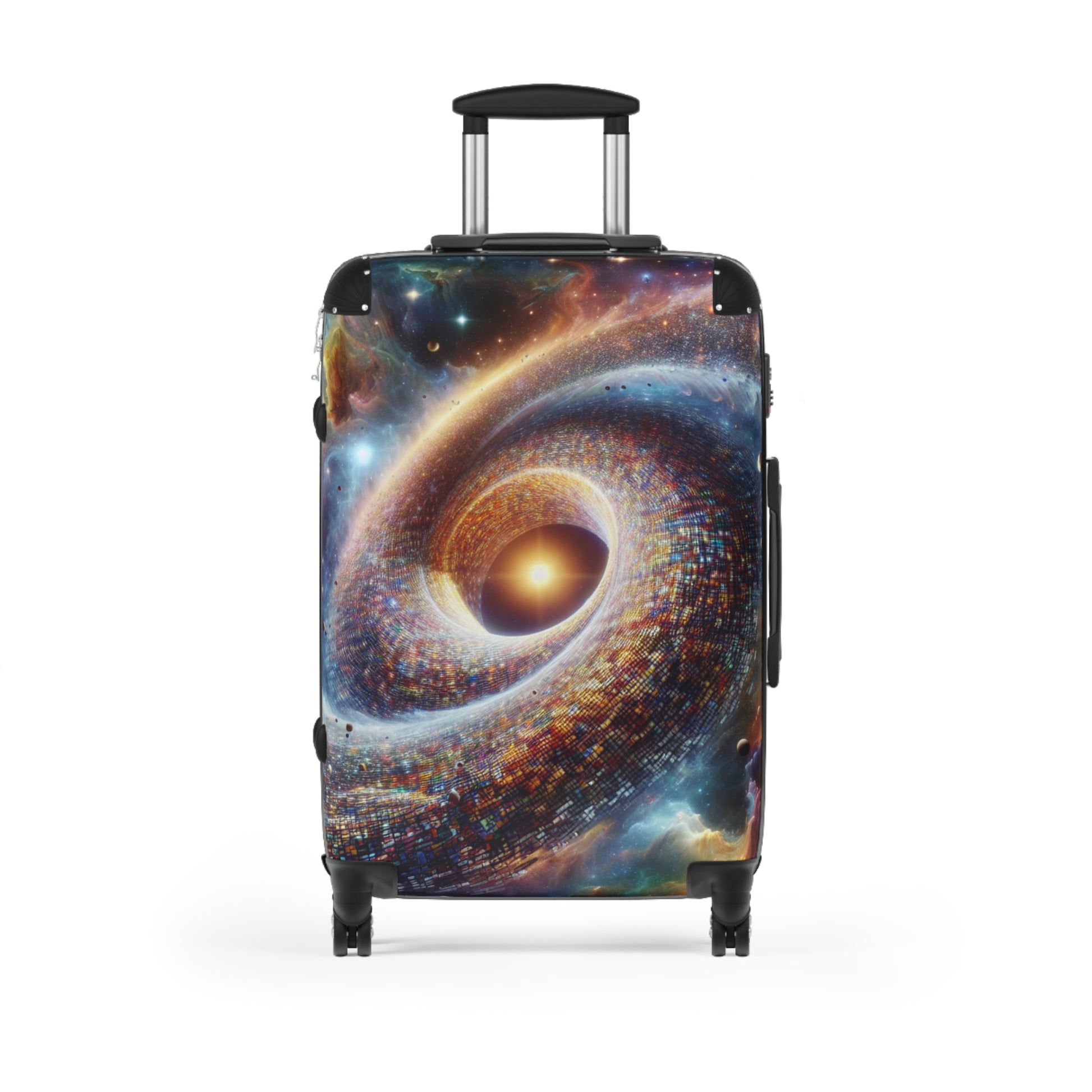Galactic Suitcase - Cosmic Travel Luggage, Space Design Carry-On, Astronaut Gift, Adventure Bag, Unique Suitcase