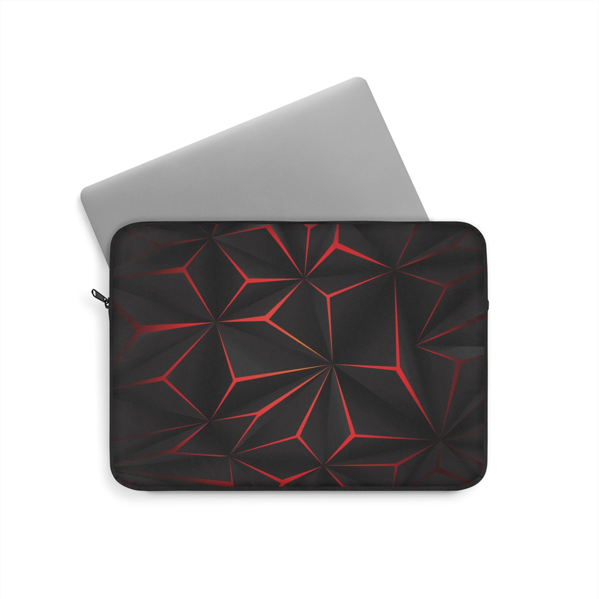 Sleek Geometric Laptop Sleeve, Modern Tech Case, Stylish Computer Bag, Gift for Students, Trendy Laptop Holder