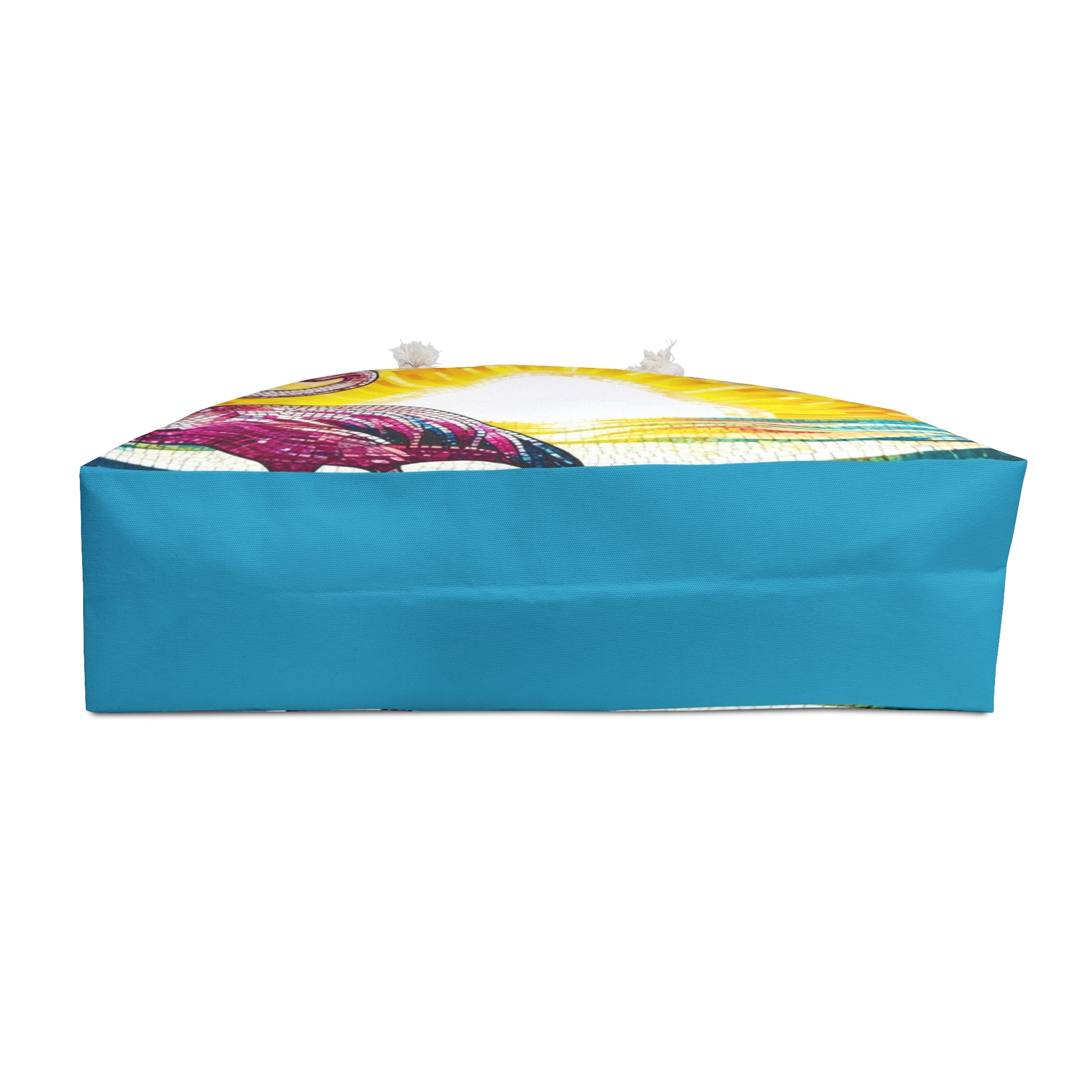 Colorful Flamingo Weekender Bag, Travel Tote, Beach Bag, Vacation Carryall, Summer Getaway Accessory