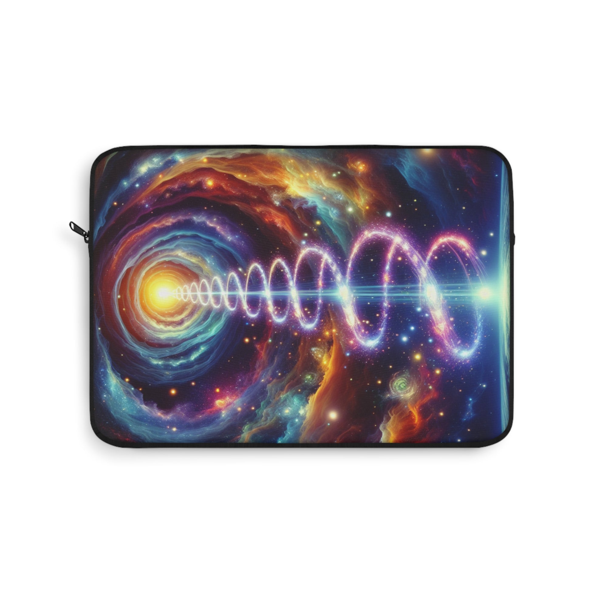 Cosmic Vortex Laptop Sleeve - Space-Themed Case for Astronomers, Tech Lovers, Unique Gift for Students, Work & Travel
