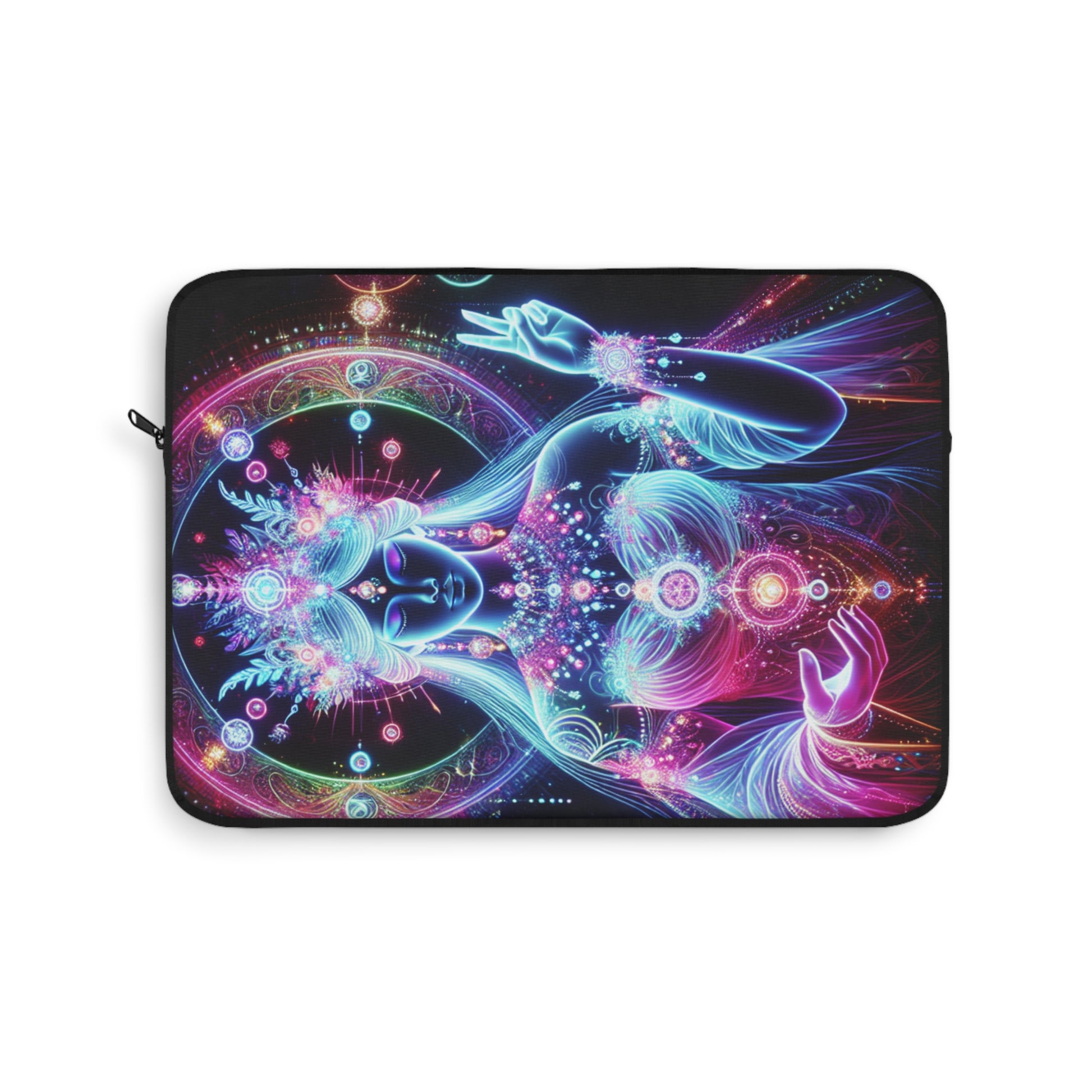 Bohemian Goddess Laptop Sleeve | Colorful Laptop Case, MacBook Sleeve, Meditation Gift, Boho Decor, Unique Computer Bag