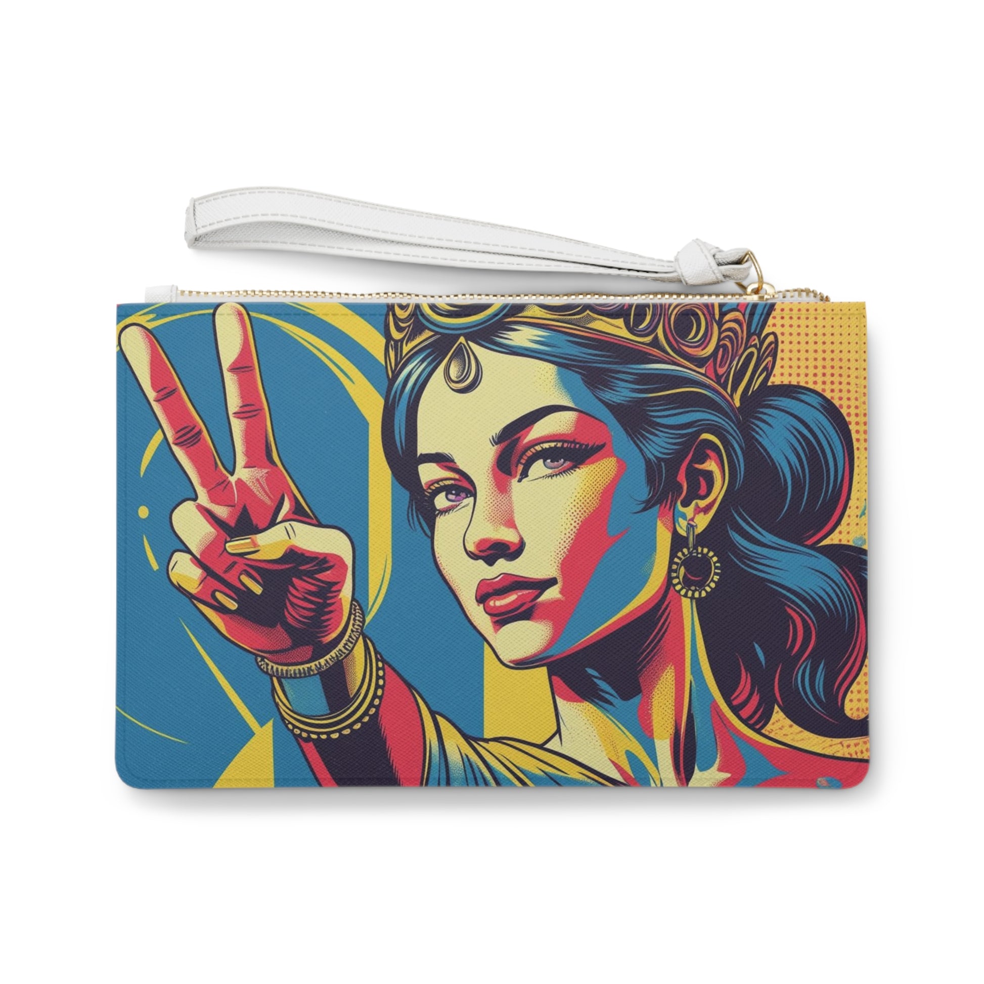 Vibrant Clutch Bag - Empowering Accessory for Celebrations, Festivals, Parties, Unique Gift, Statement Piece