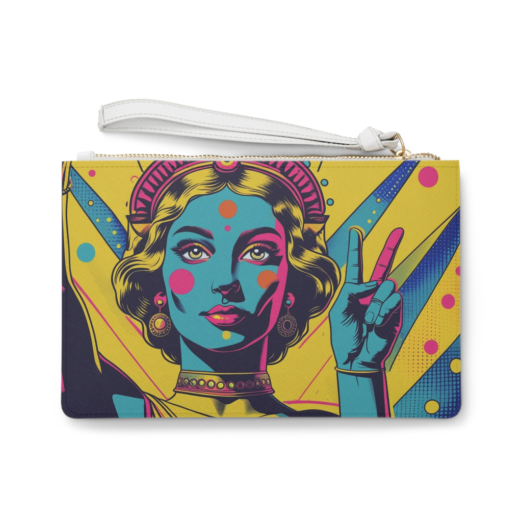 Colorful Statement Clutch Bag - Chic Accessory for Festivals, Parties, Everyday Use, Boho Style, Gift for Her