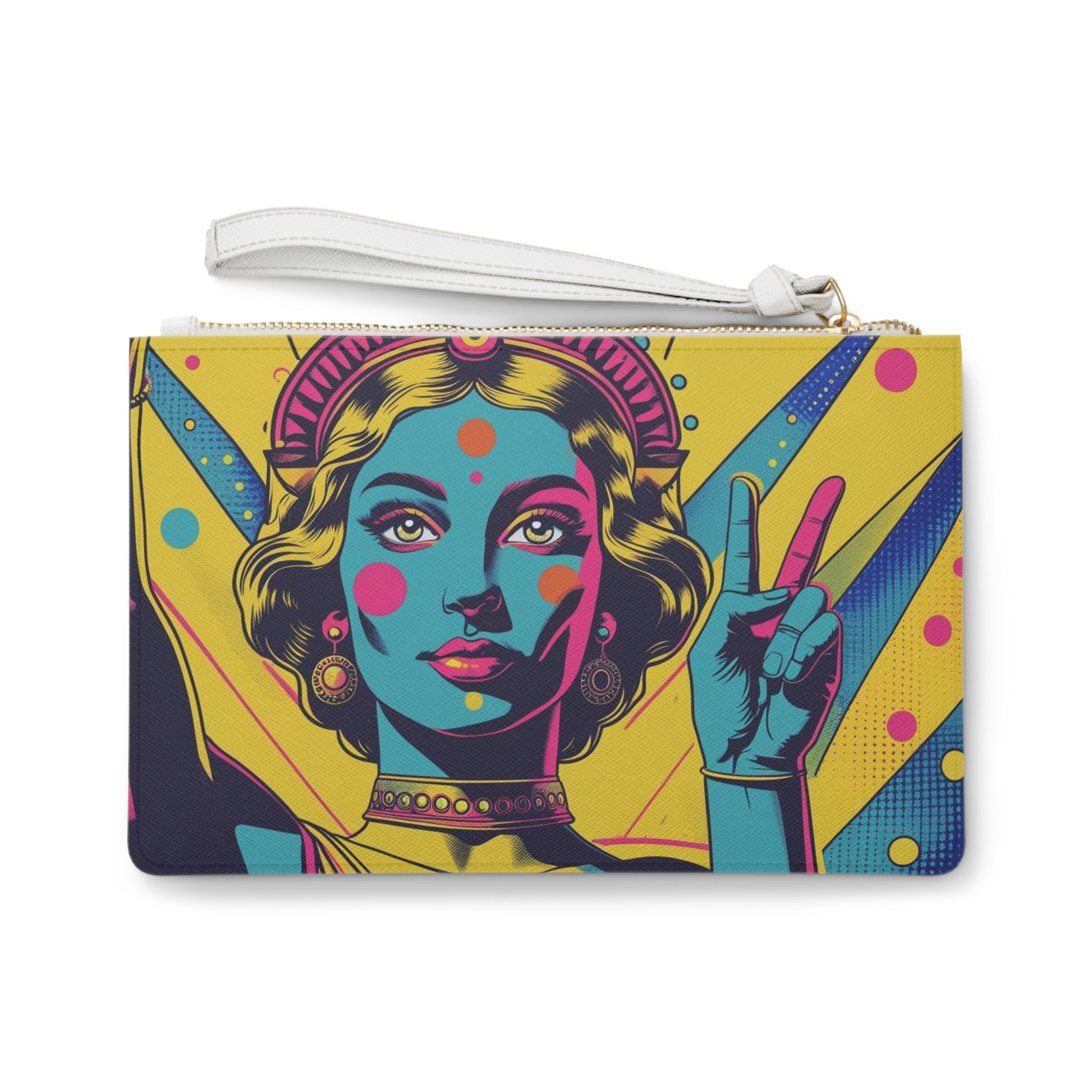 Colorful Statement Clutch Bag - Chic Accessory for Festivals, Parties, Everyday Use, Boho Style, Gift for Her