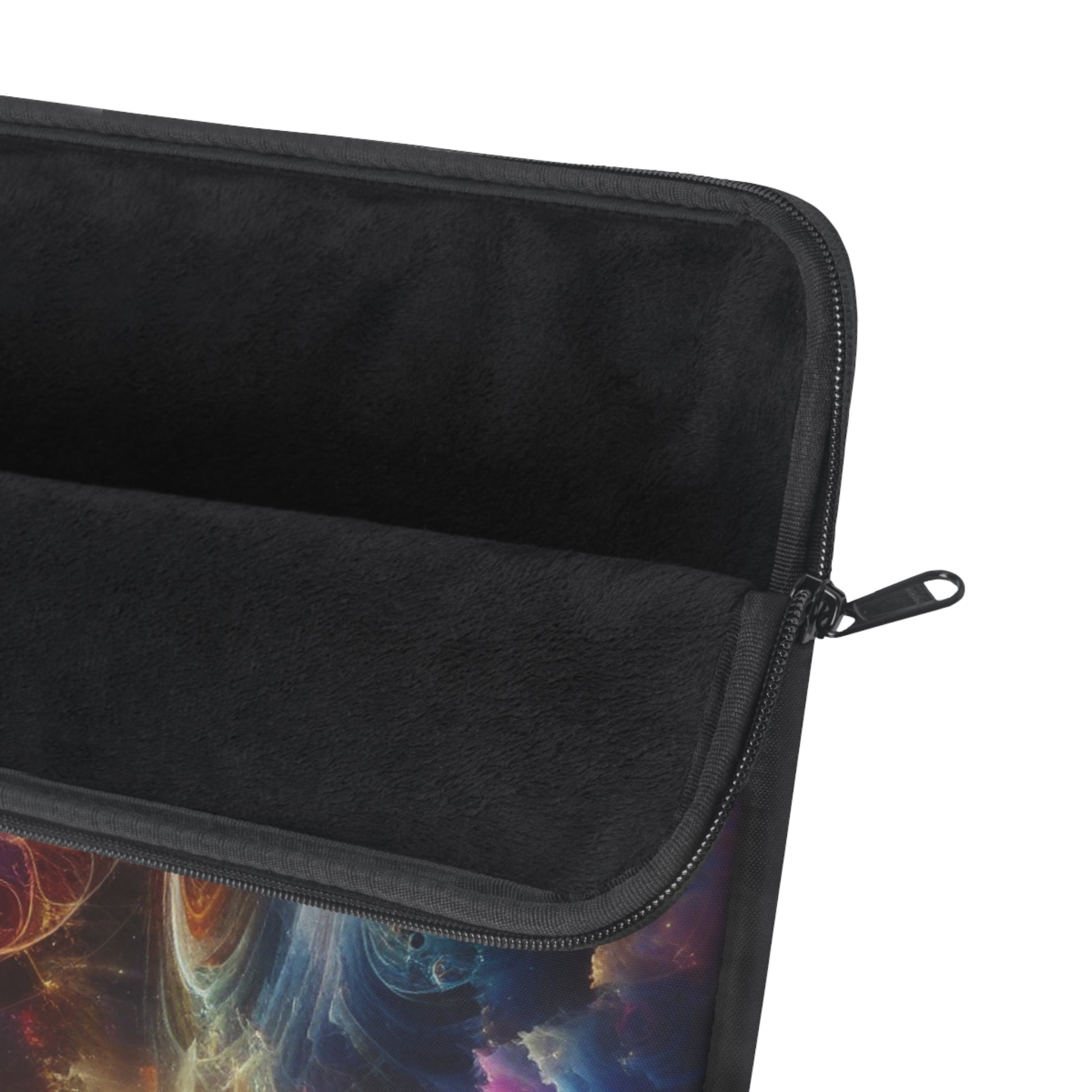 Cosmic Colorful Laptop Sleeve, Galaxy Print Electronics Case, Space Lover Gift, Artistic Laptop Bag, Modern Tech Accessory