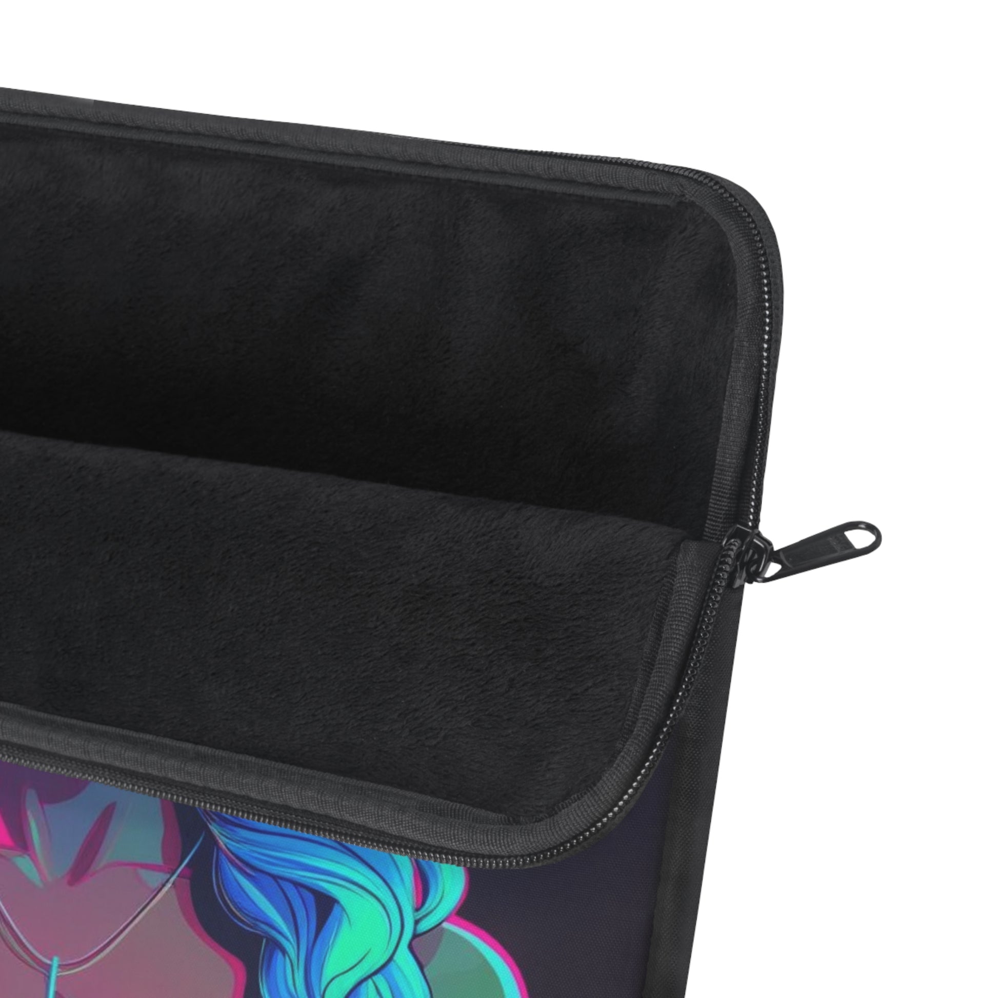 Vibrant Queen Laptop Sleeve - Colorful, Artistic, Stylish Protector for Creatives, Gifts for Students, Tech Accessory, Computer Bag