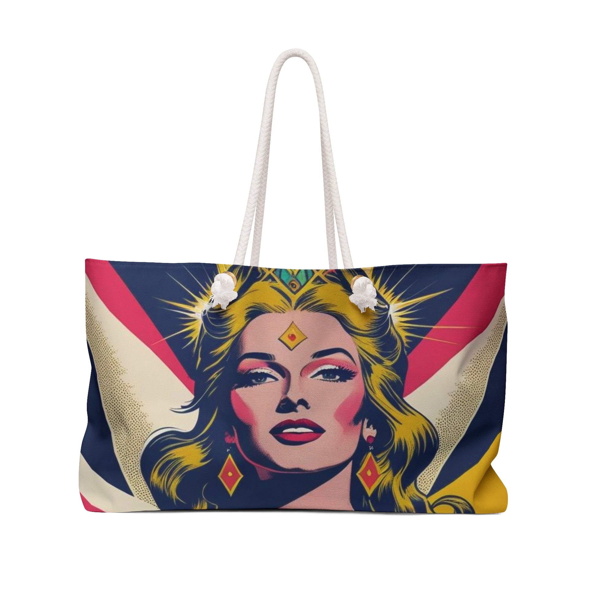 Vintage-Inspired Weekender Bag, Stylish Travel Tote, Boho Chic Weekend Bag, Perfect for Getaways, Ideal for Trips and Adventures