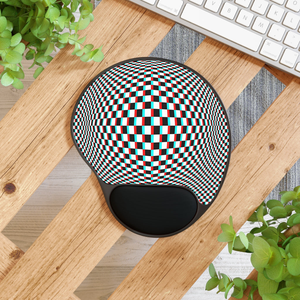 3D Optical Illusion Mouse Pad with Wrist Rest, Ergonomic Desk Accessory, Computer Gift for Gamers, Stylish Home Office Decor, Unique [...]
