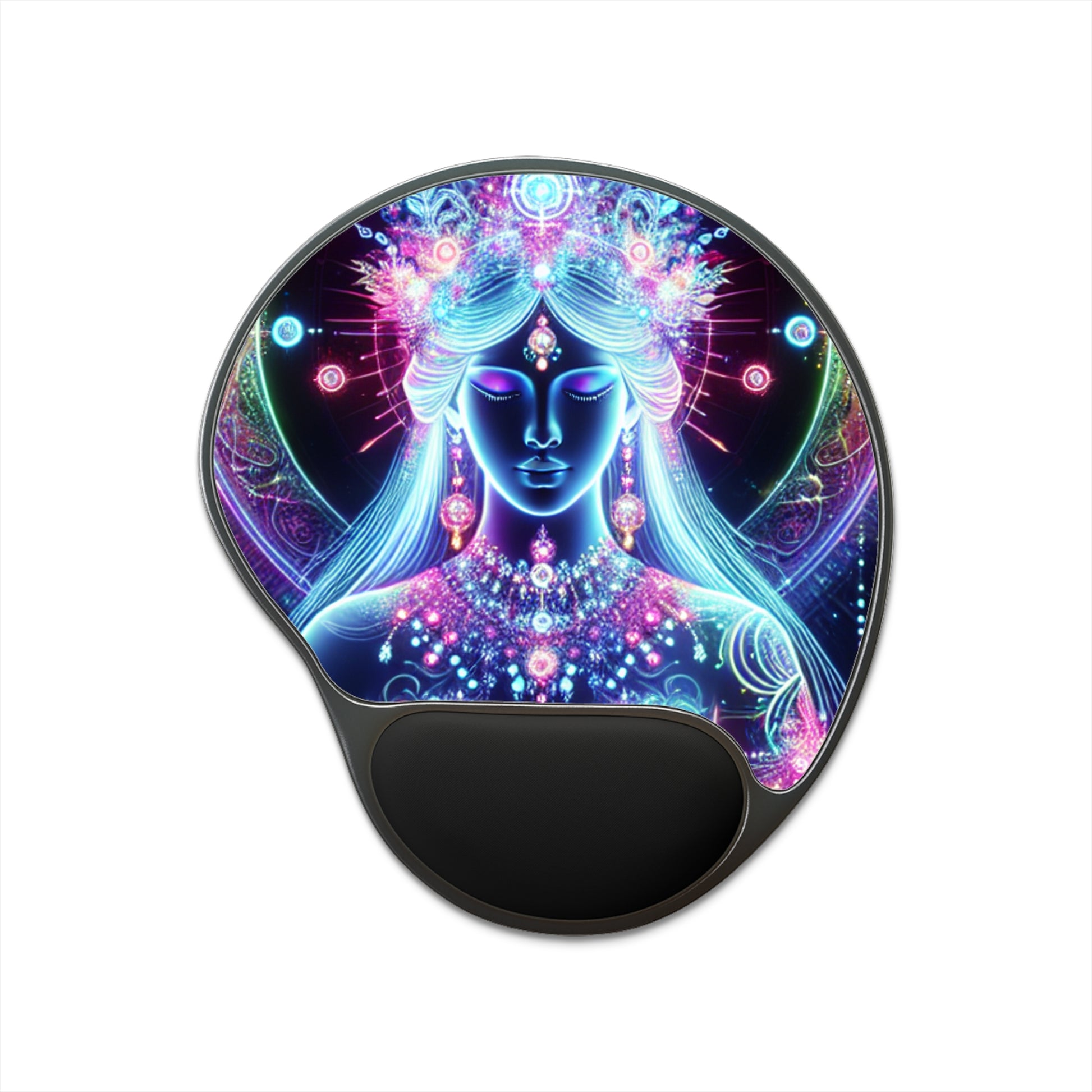 Vibrant Goddess Mouse Pad with Wrist Rest, Fun Desk Accessory, Unique Gift for Office, Home, and Students, Colorful Ergonomic Mat, [...]
