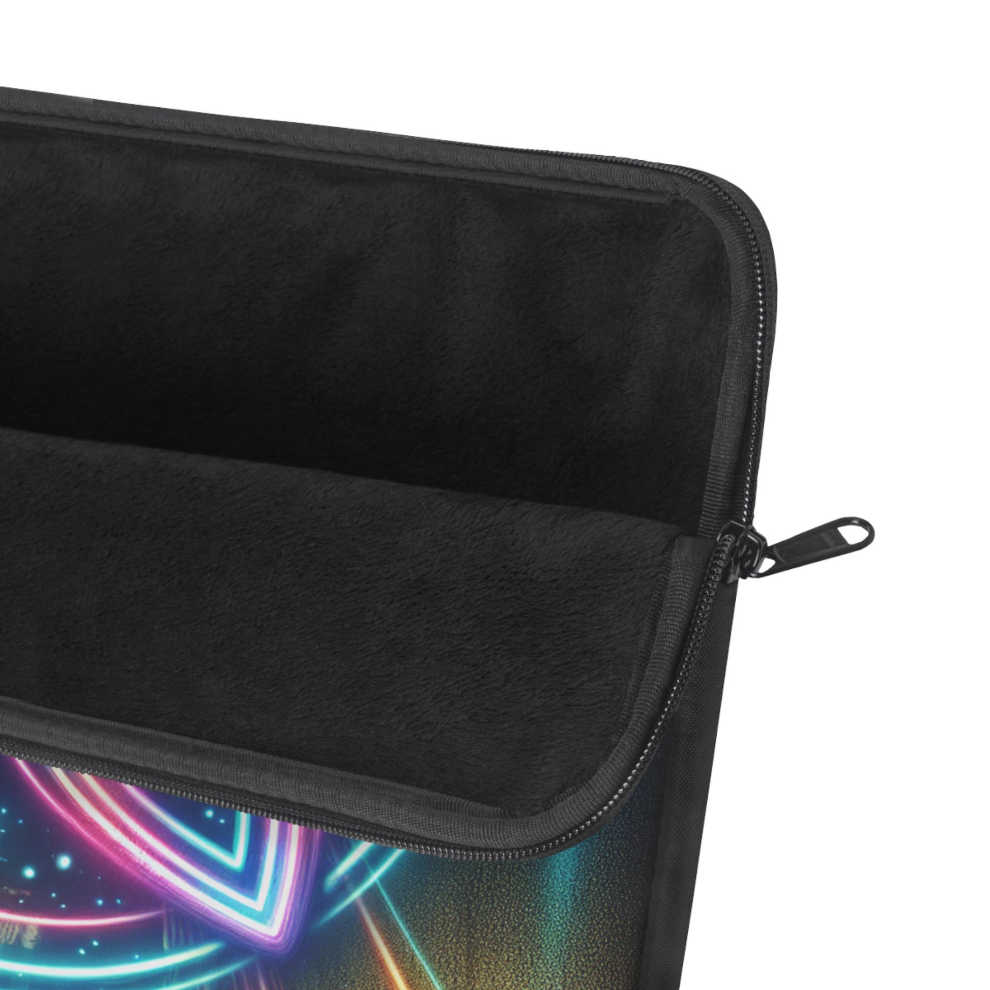 Neon Triquetra Laptop Sleeve | Unique Tech Gift, Modern Laptop Case, Artistic Computer Cover, Bohemian Accessories