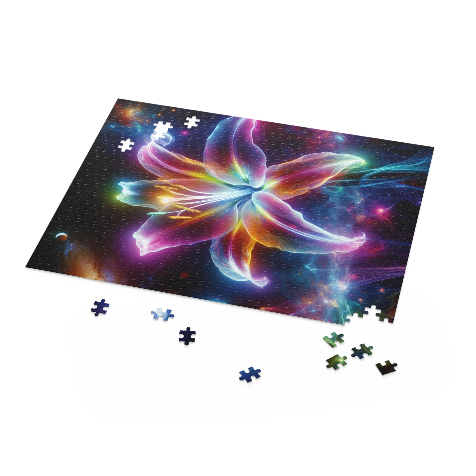 Galactic Floral Puzzle – 120/252/500 Pieces, Colorful Flower Art, Great Gift for Nature Lovers, Puzzle Fun, Home Decoration, Mindful [...]