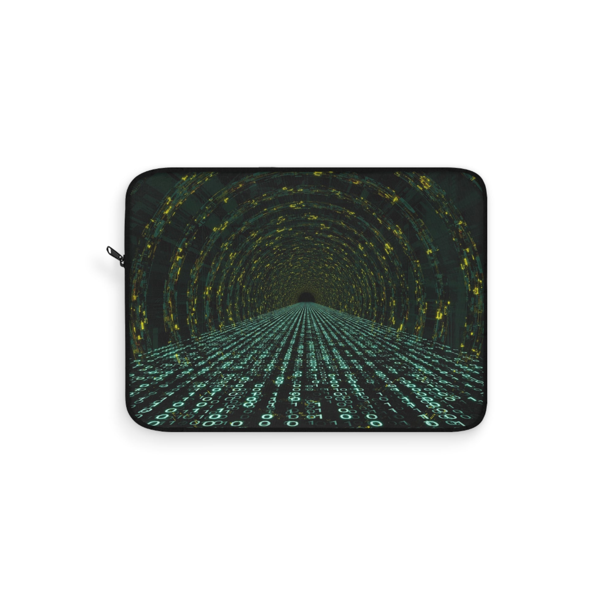 Cyber Tunnel Laptop Sleeve, Tech Accessory for Gamers, Gift for Programmers, Computer Bag, Stylish Protection for Laptops
