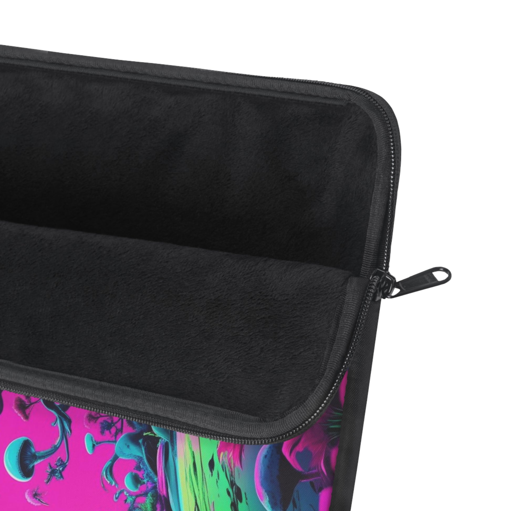 Vibrant Alien Laptop Sleeve, Trendy Tech Gift, Funky Space Design, Cool Accessories, Perfect for Sci-Fi Lovers