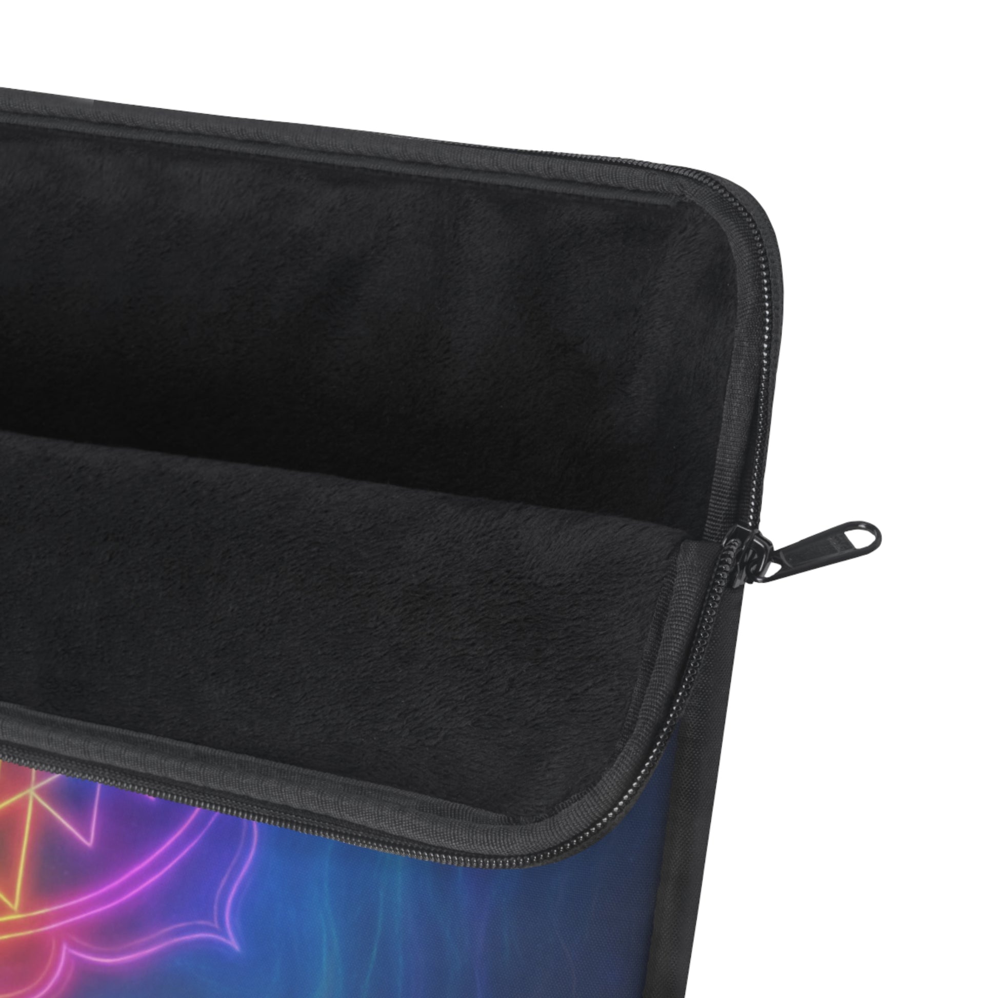 Mystic Tech Vibe for the Starseeds and Atlanteans Laptop Sleeve, Boho Tech Case, Rainbow Laptop Bag, Unique Gift for Students, Vibrant Computer Sleeves