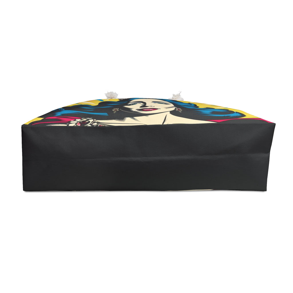 Pop Art Weekender Bag, Heroine Divine Feminine Carry-On, Goddess Cary-On, Comic-Chic Travel Bag, Weekend Getaway Tote