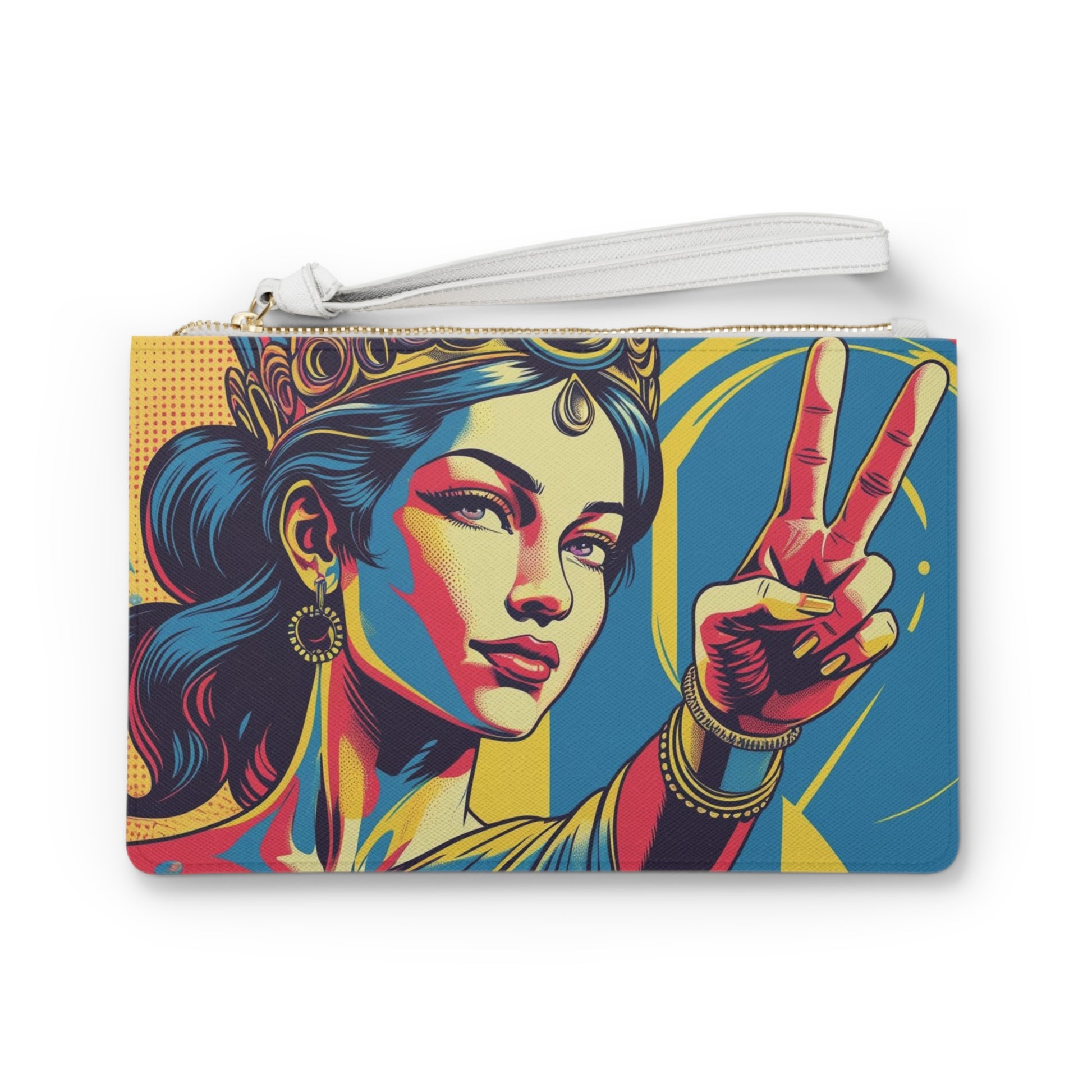 Vibrant Clutch Bag - Empowering Accessory for Celebrations, Festivals, Parties, Unique Gift, Statement Piece