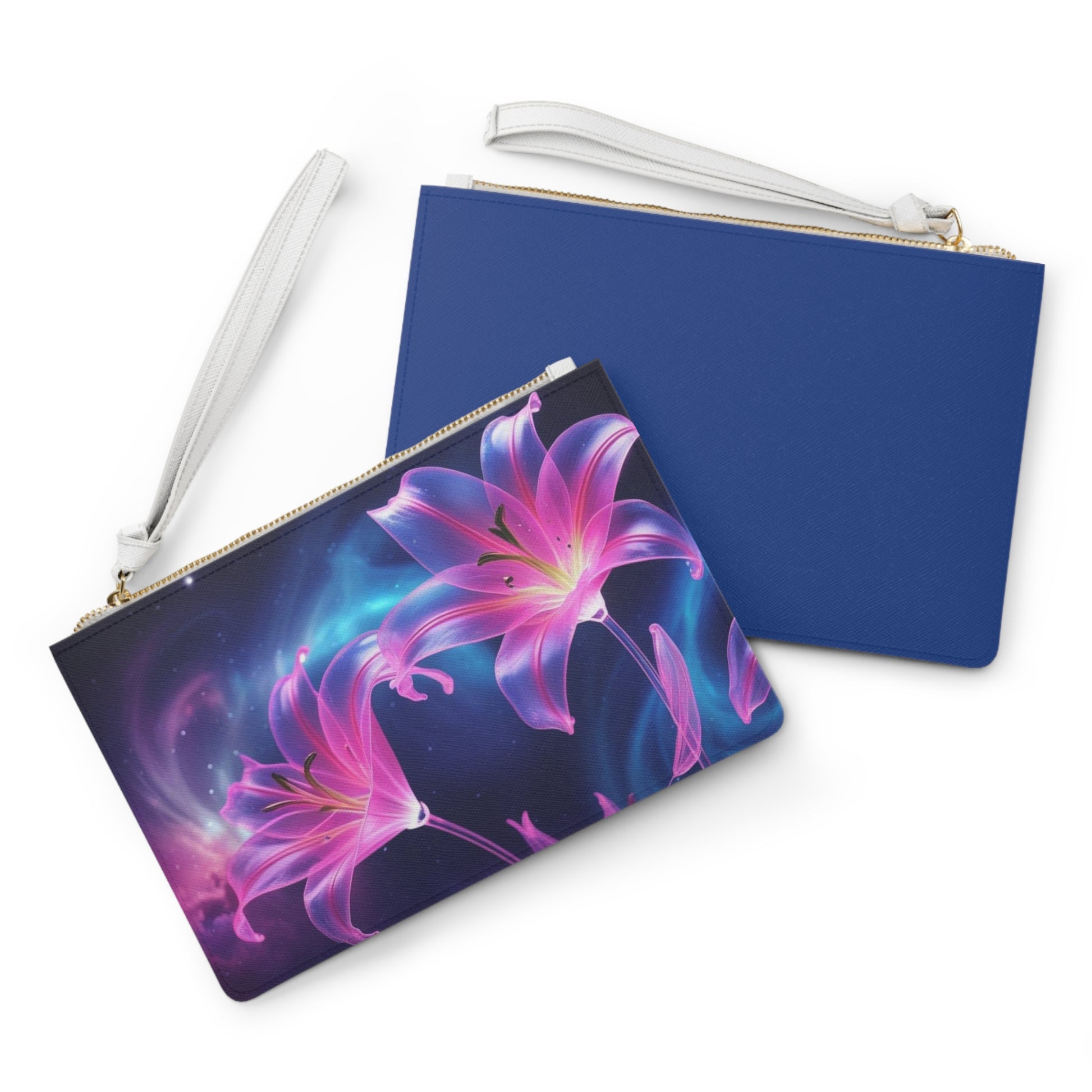 Floral Clutch Bag, Elegant Wristlet, Evening Purse, Vibrant Accessory, Gift for Her, Date Night Essential