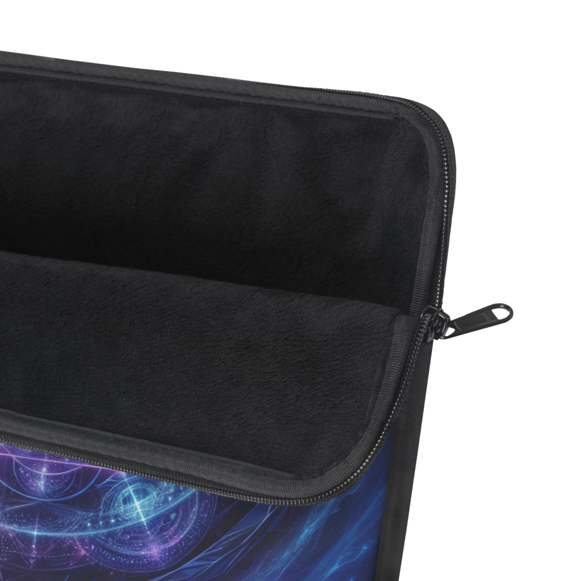 Cosmic Sri Yantra, Third Eye Chakra Activation Laptop Sleeve – Stellar Design, Stargate Activation, Ideal Gift for Students, Professionals, Space Lovers, Holiday, Travel, Protection
