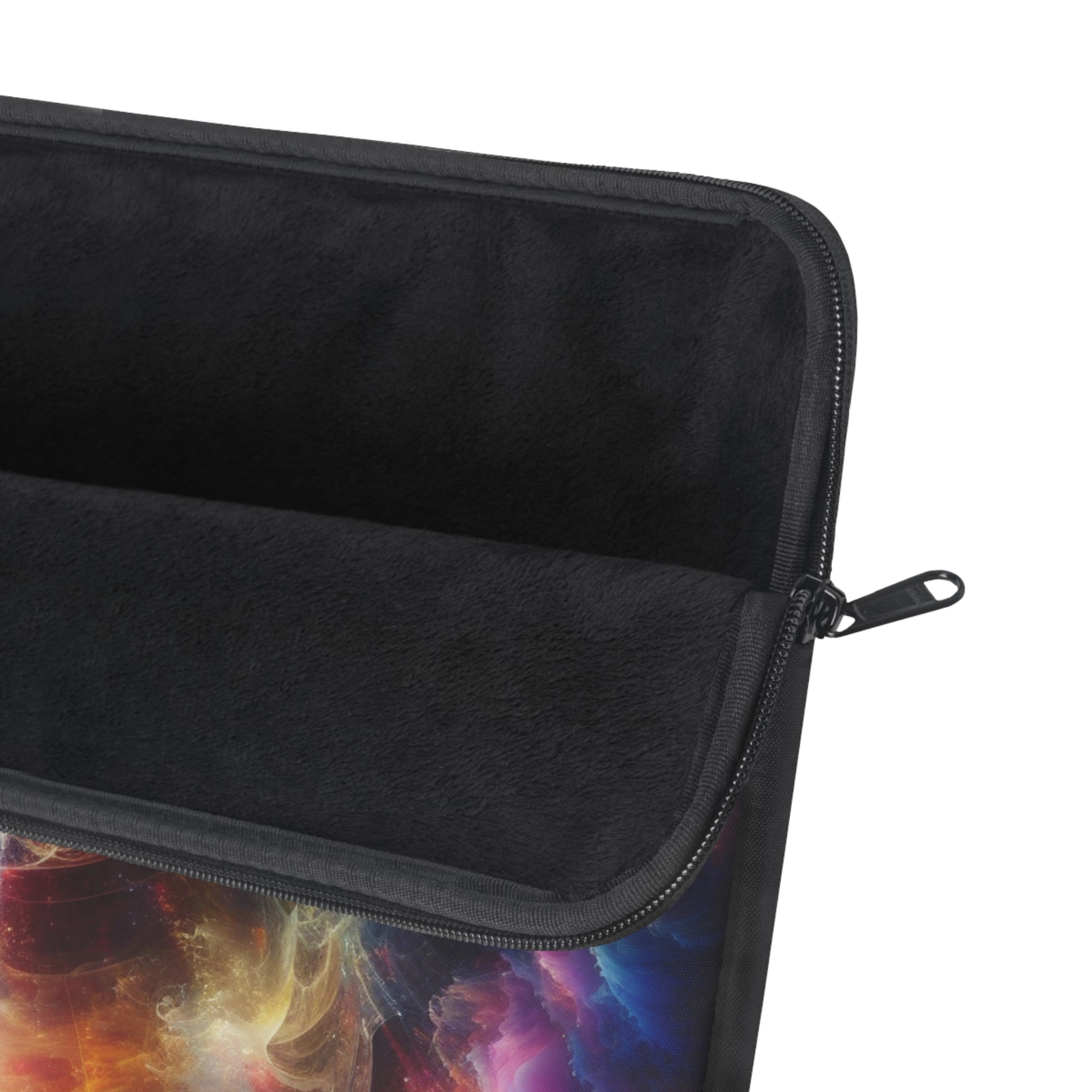 Cosmic Colorful Laptop Sleeve, Galaxy Print Electronics Case, Space Lover Gift, Artistic Laptop Bag, Modern Tech Accessory