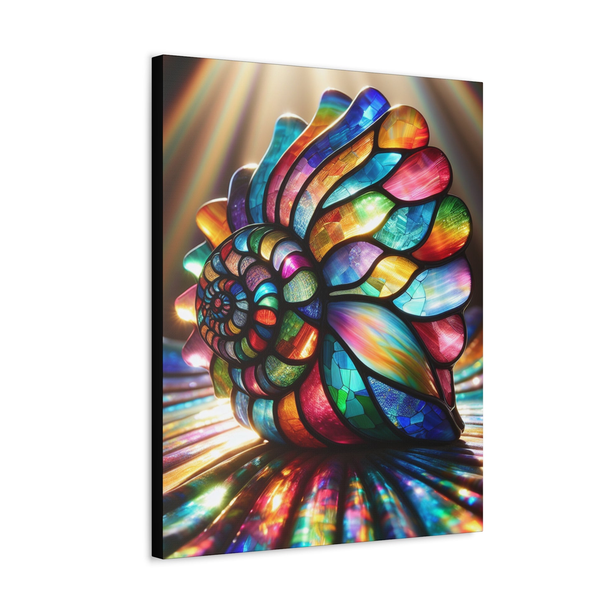 Vibrant Stretched Canvas Art, Colorful Home Decor, Nautical Wall Art, Bohemian Style Decor, Unique Gifts for Art Lovers