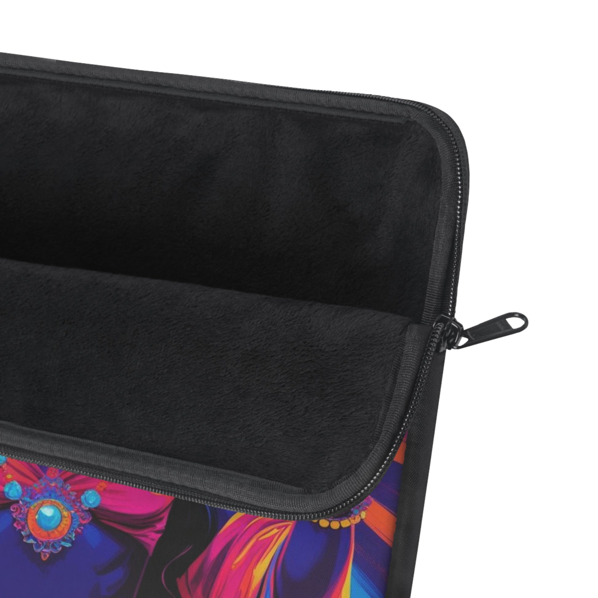 Vibrant Goddess Laptop Sleeve, Bohemian Tech Case, Colorful Artsy Computer Sleeve, Festive Laptop Bag, Unique Gift for Her
