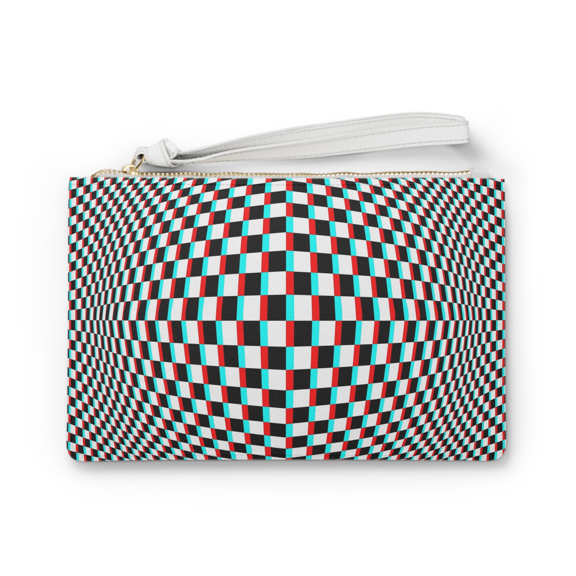 Optical Illusion Clutch Bag | Unique Fashion Accessory for Special Occasions, Gifts, Festivals, Parties, Makeup Organizer