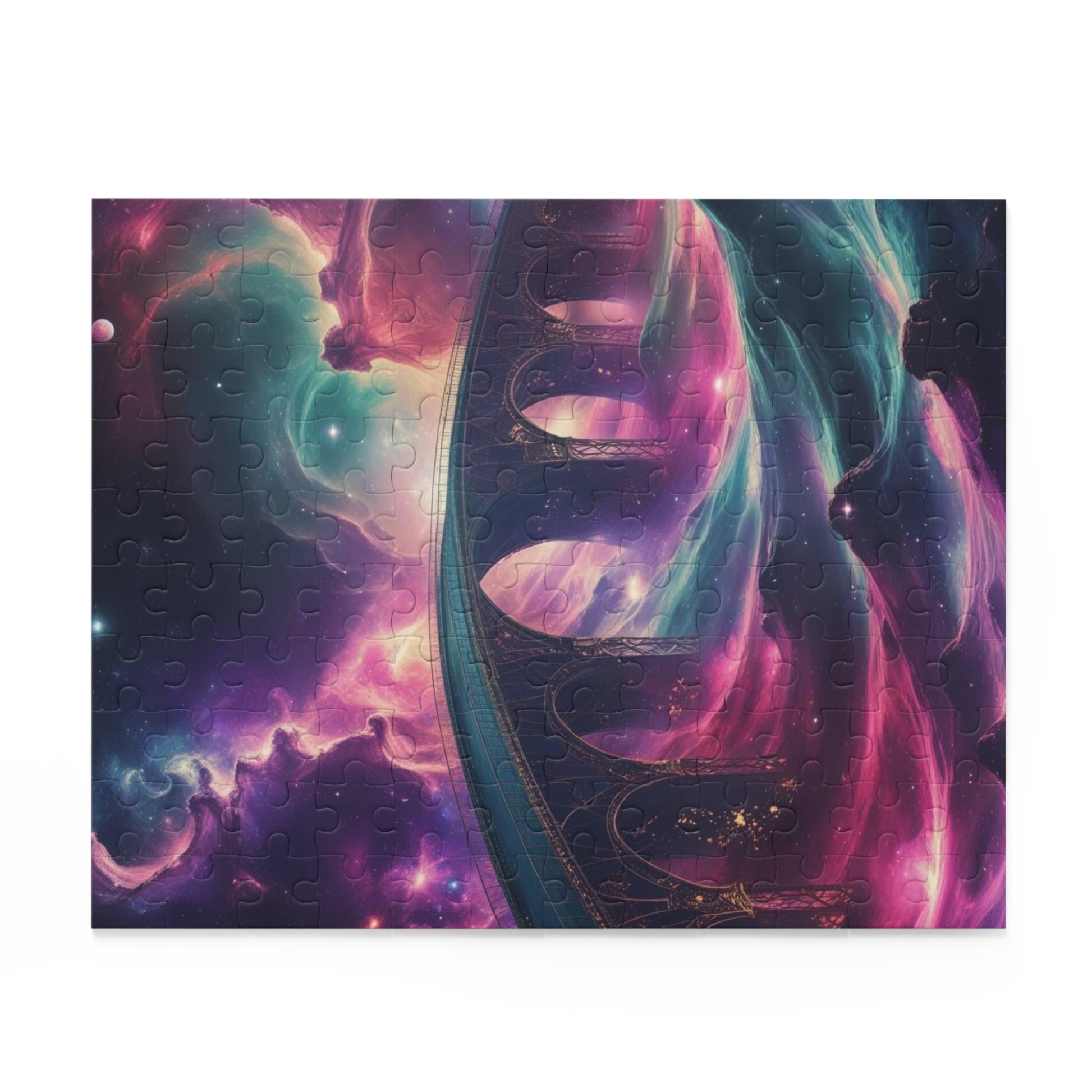 Celestial Puzzle Collection - 120, 252, 500-Piece Mystical Designs, Starry Night Fun, Gift for Puzzle Lovers, Family Game Night, Home Decor